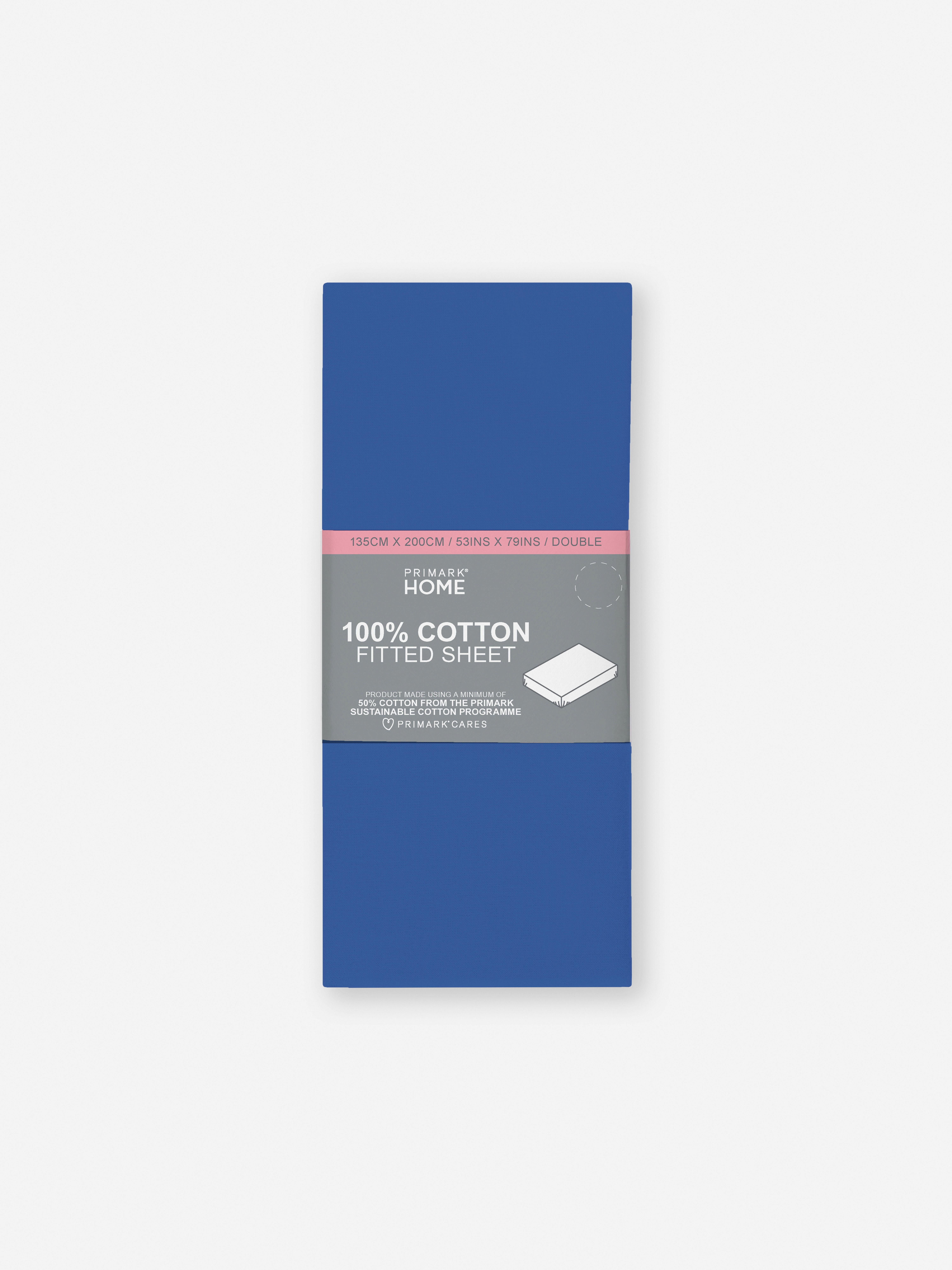 Double Sateen Fitted Sheet