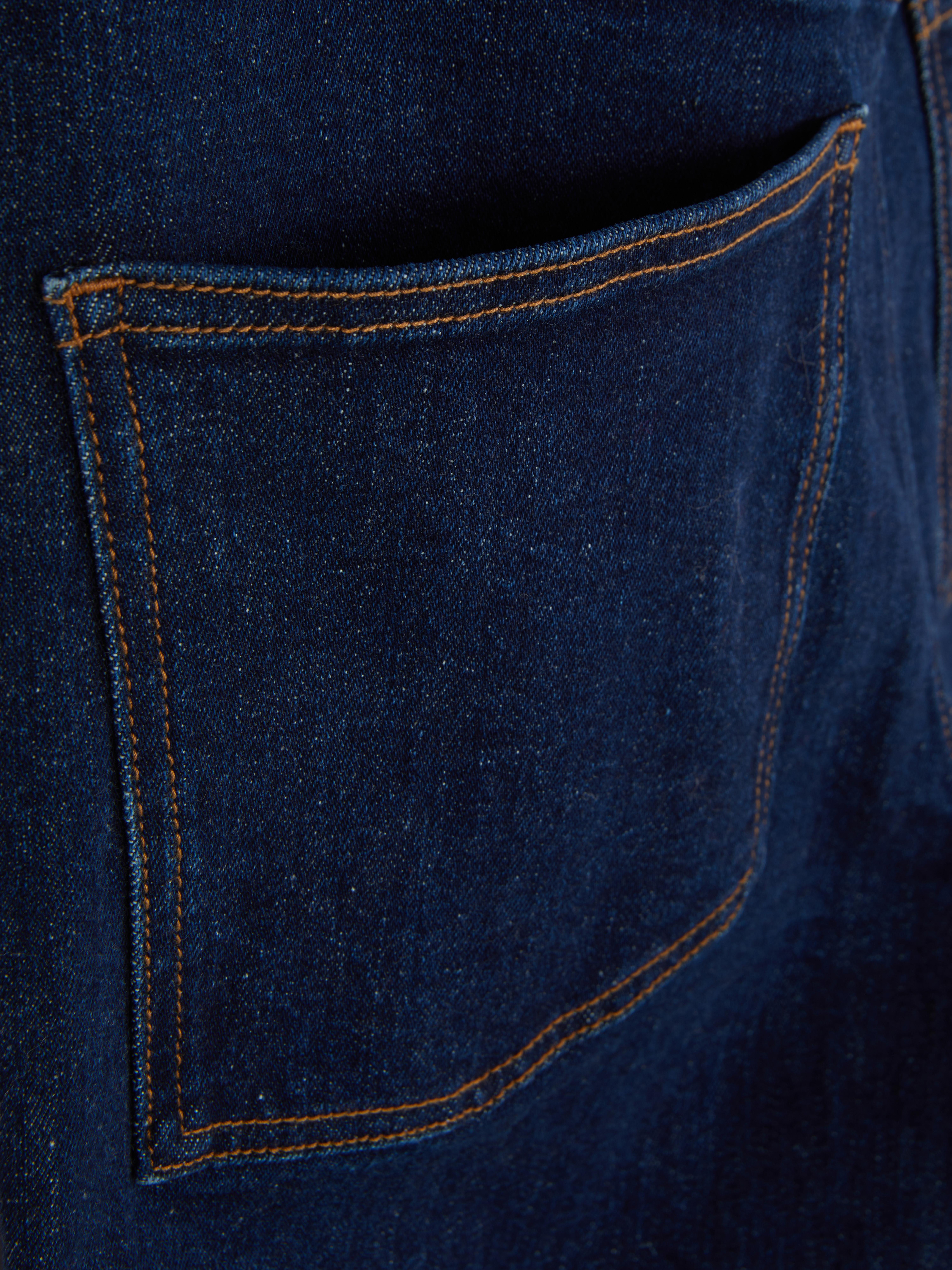 The Edit Wide Leg Turn Up Jeans