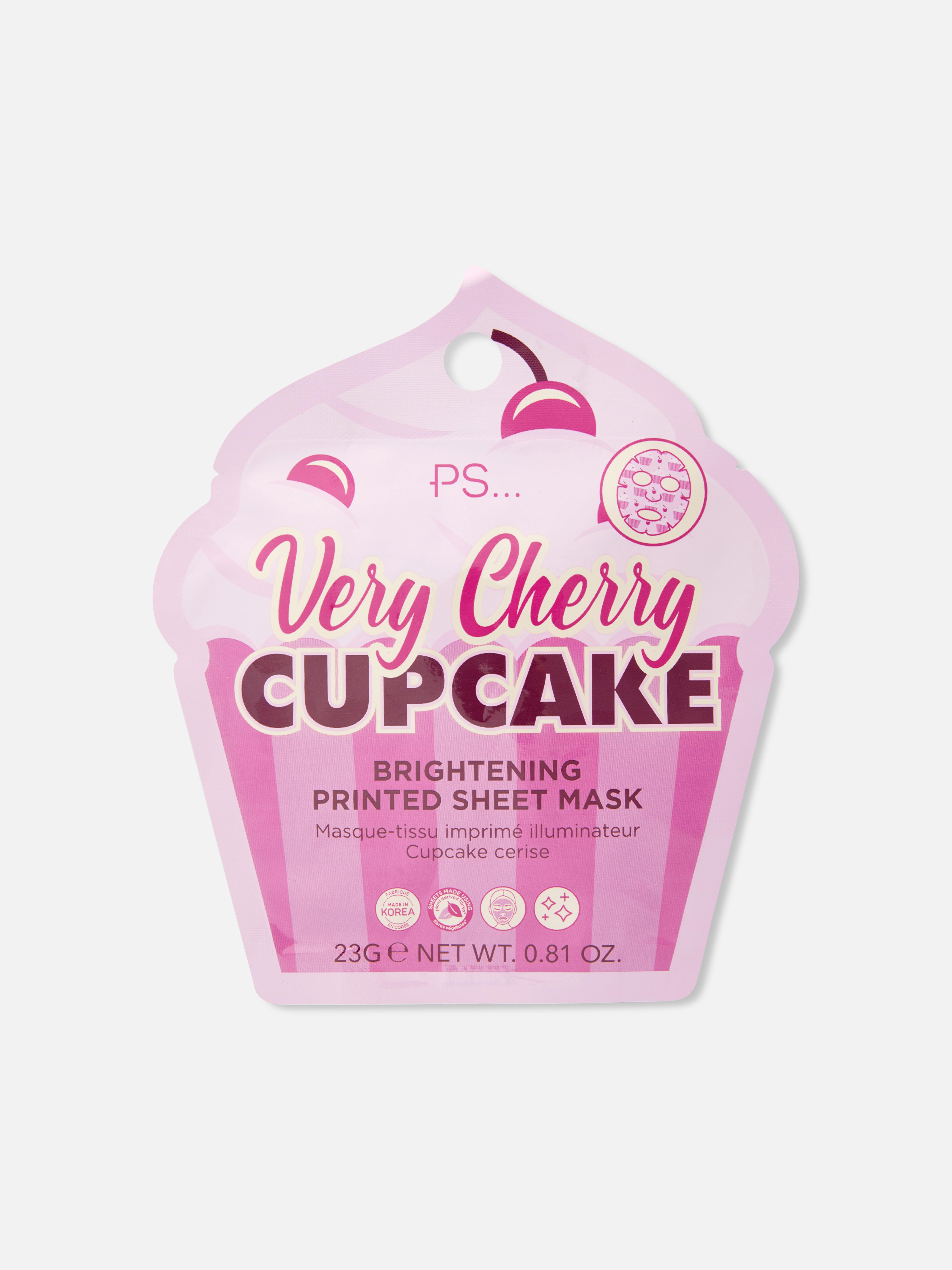 Mascarilla de cupcake con aroma «Very Cherry» de PS...