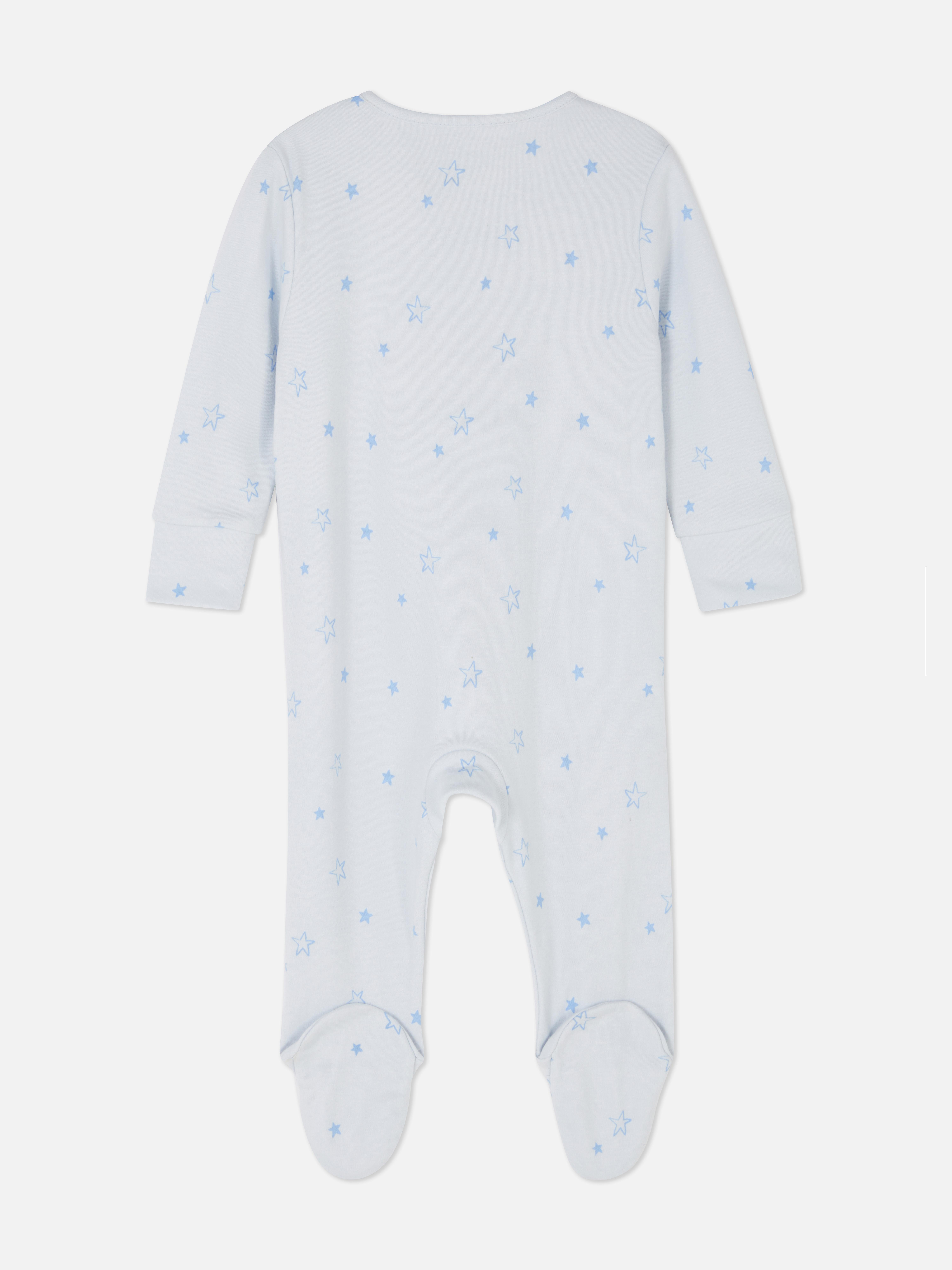 Little Brother Embroidered Newborn Sleepsuit