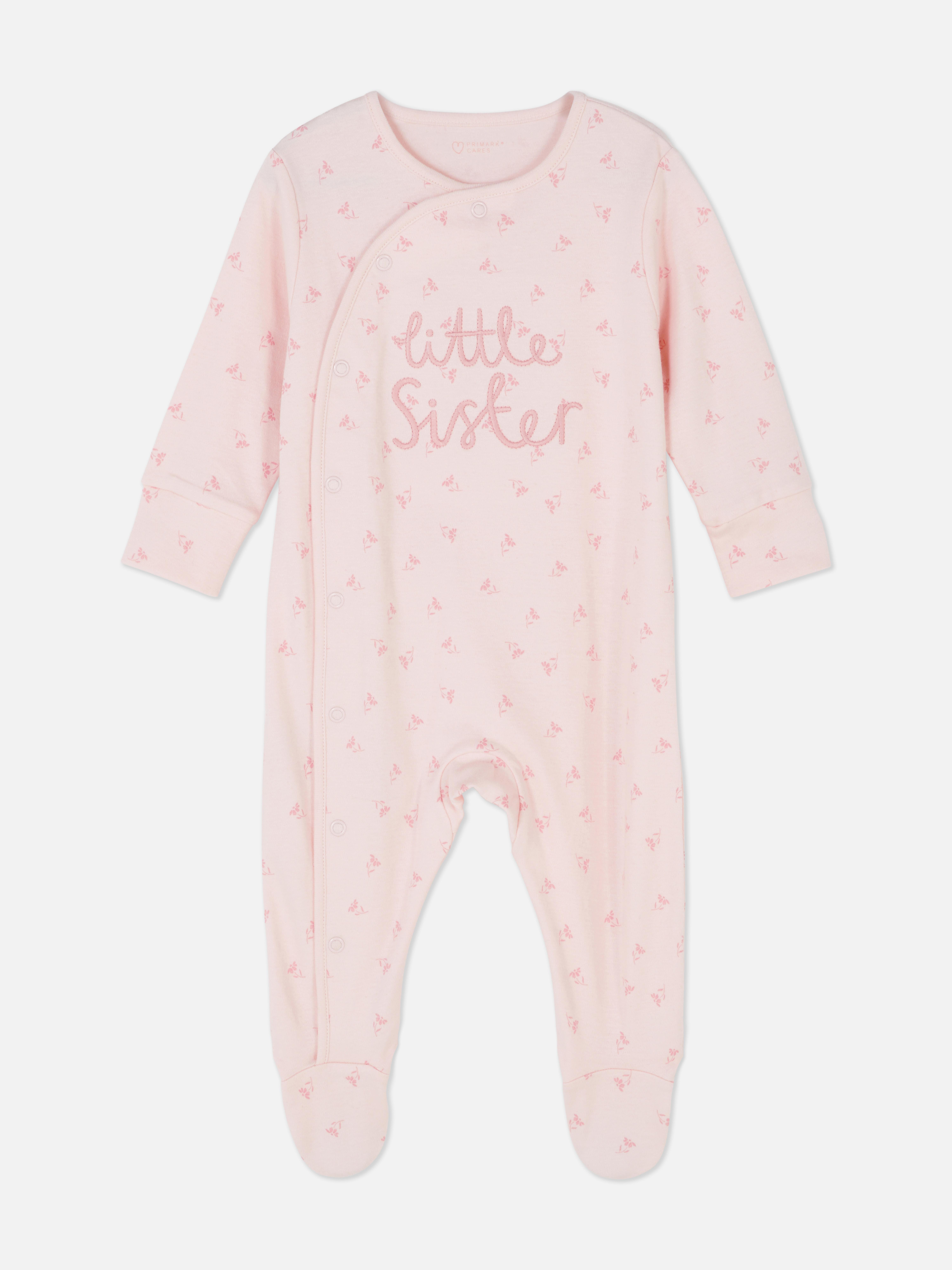 Little Sister Baby Sleepsuit