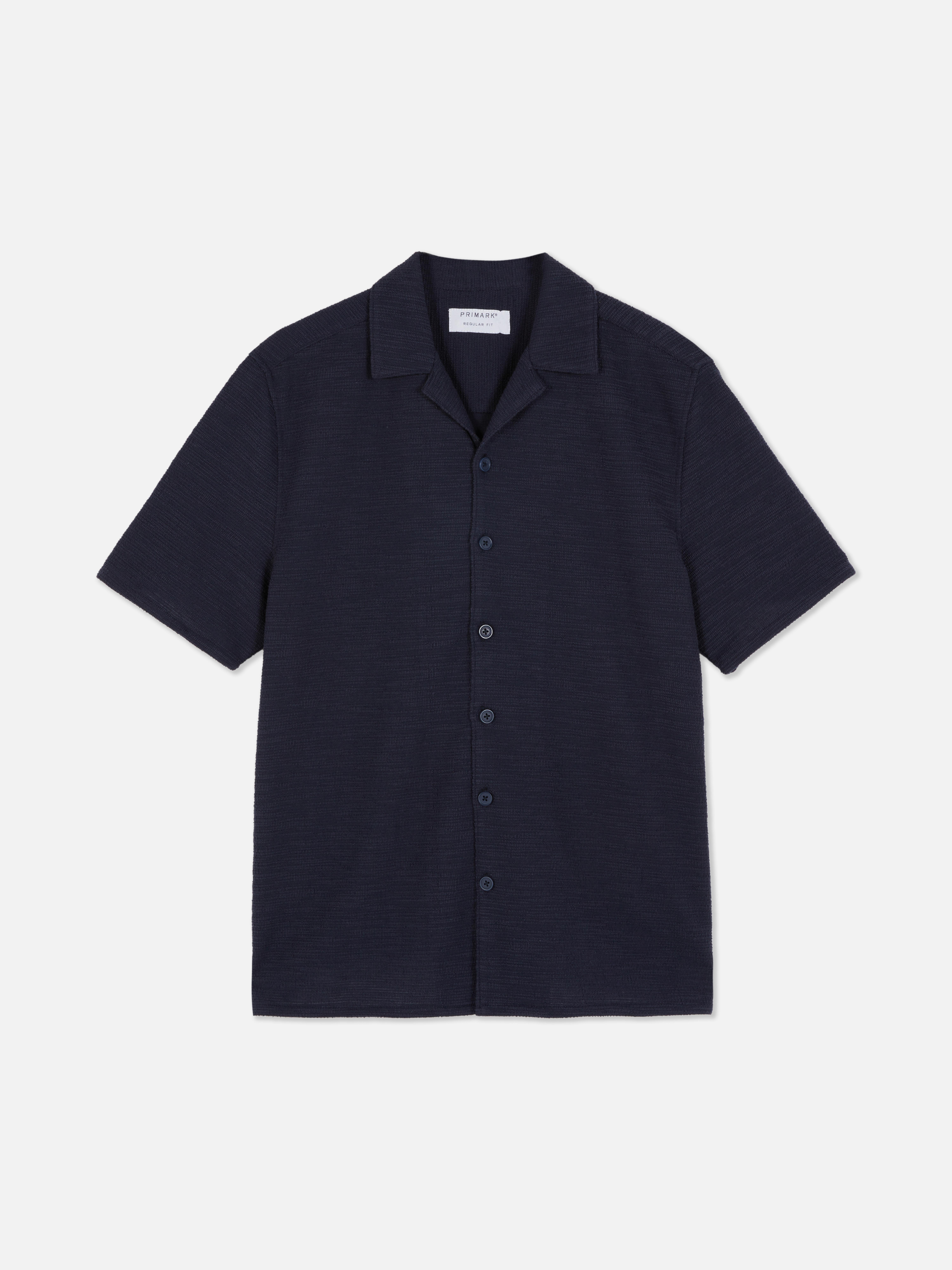 Jersey overhemd met knopen