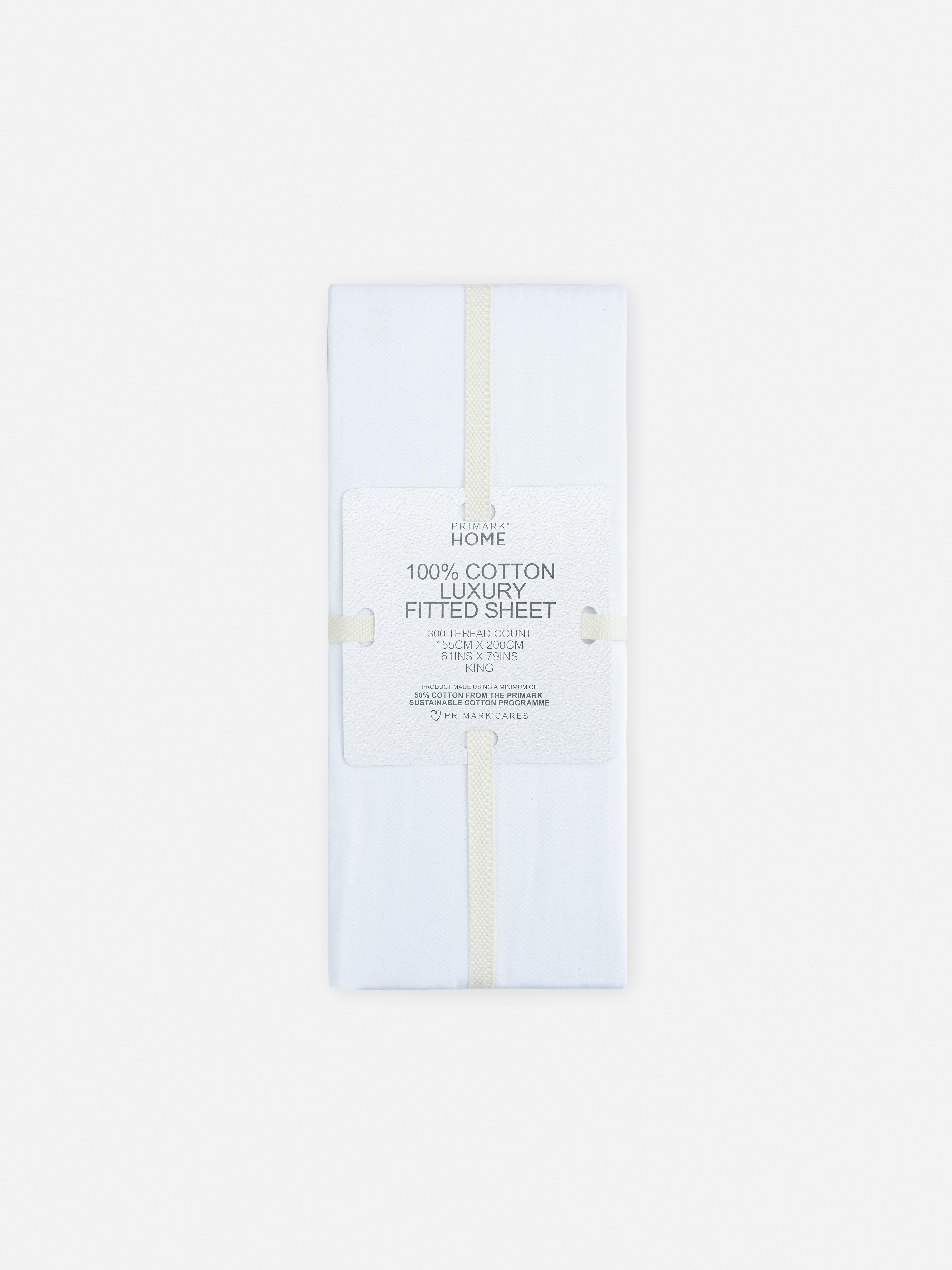 Drap-housse king size à 300 fils