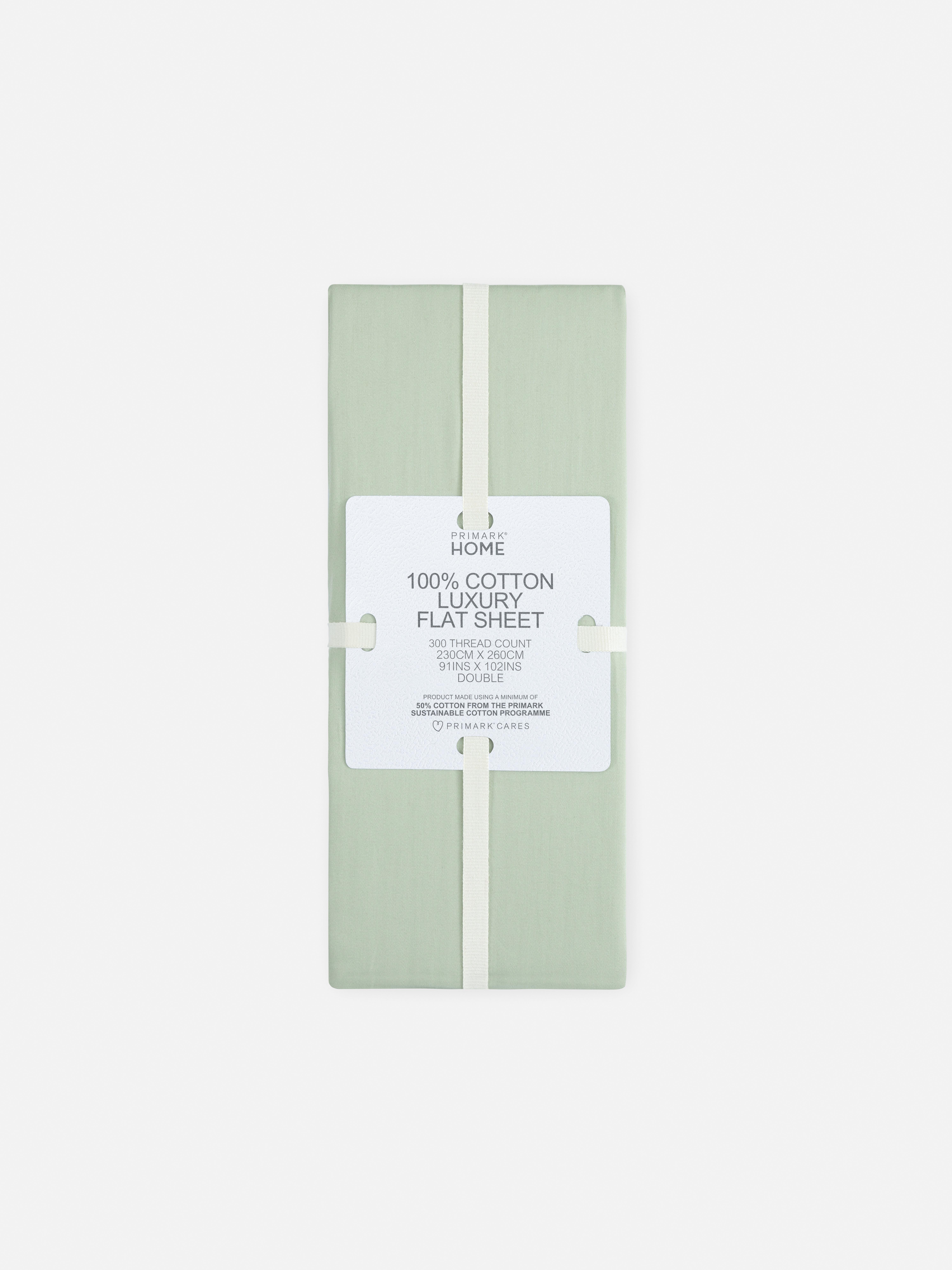 300 Thread Count Double Flat Sheet