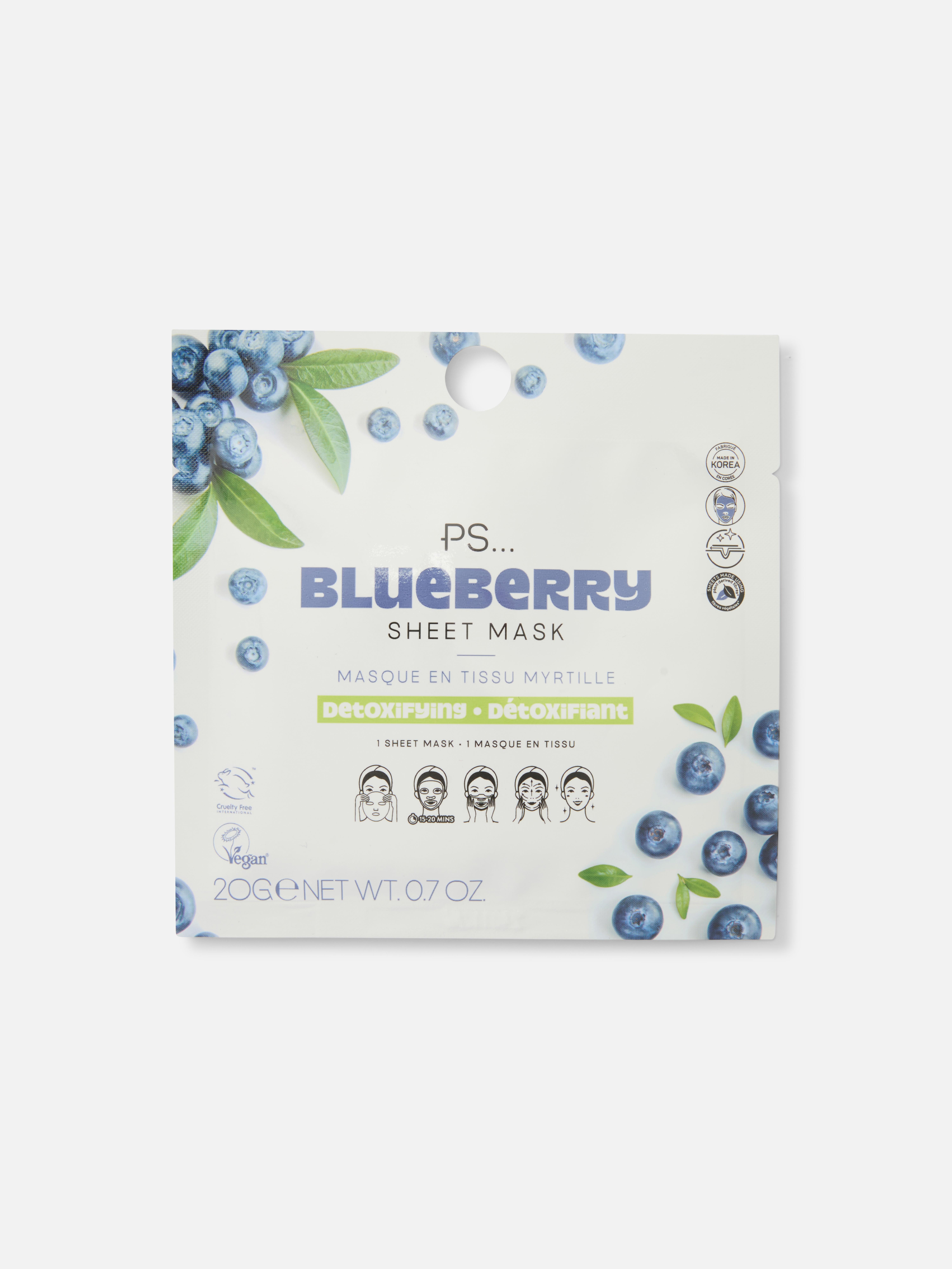 PS...Blueberry Sheet Mask