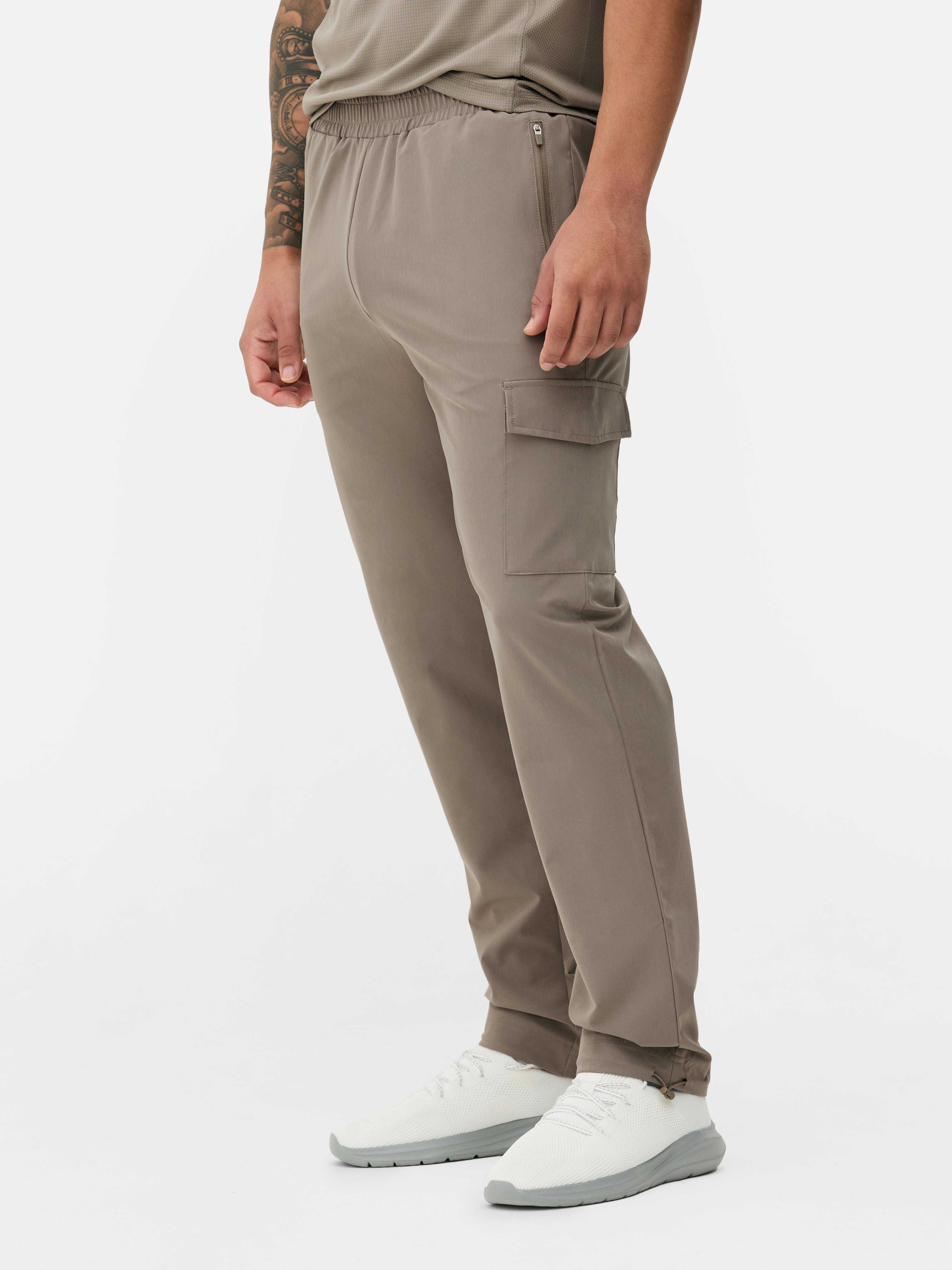 Joggers cargo tejidos