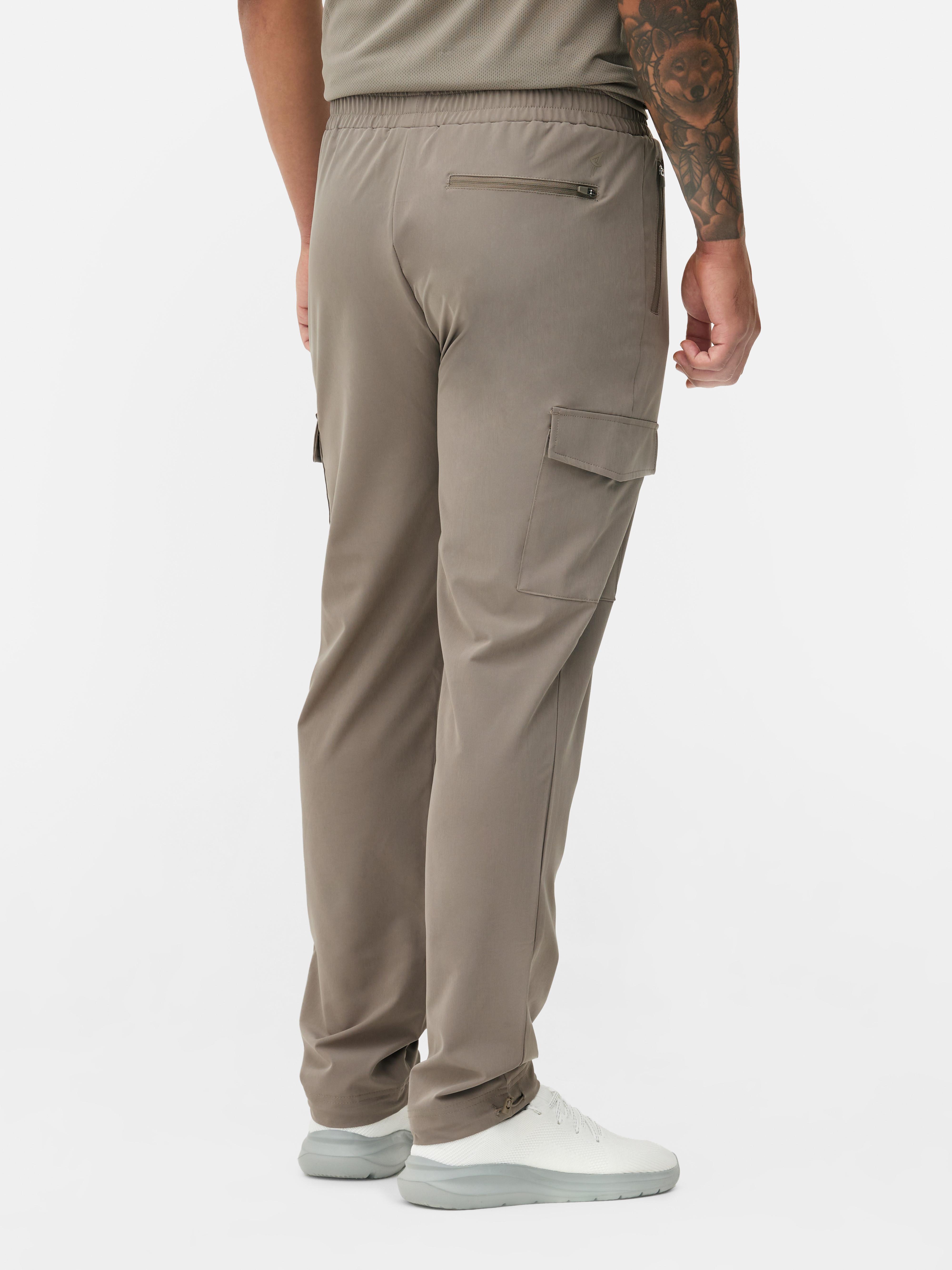 Joggers cargo tejidos