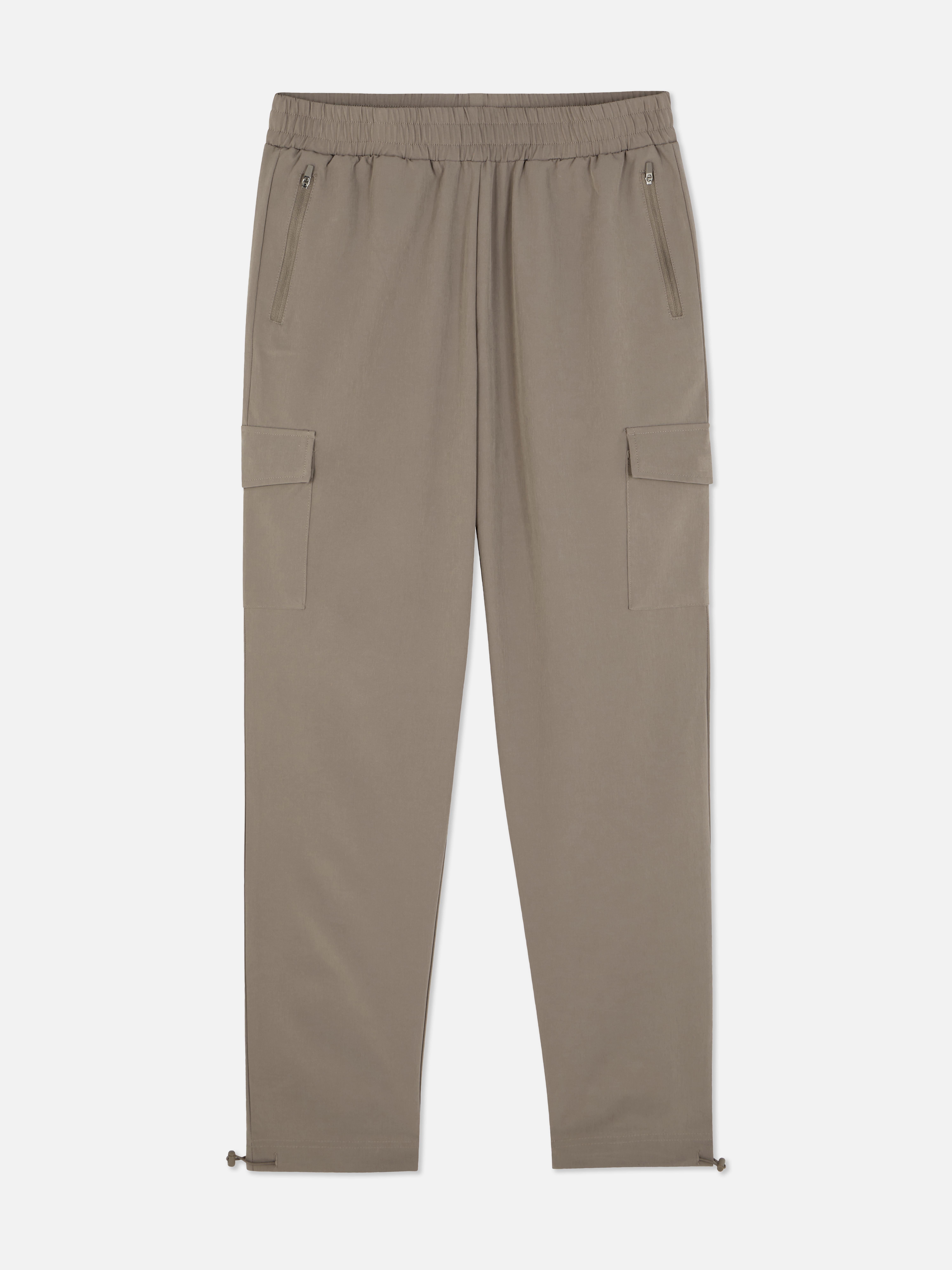 Joggers cargo tejidos