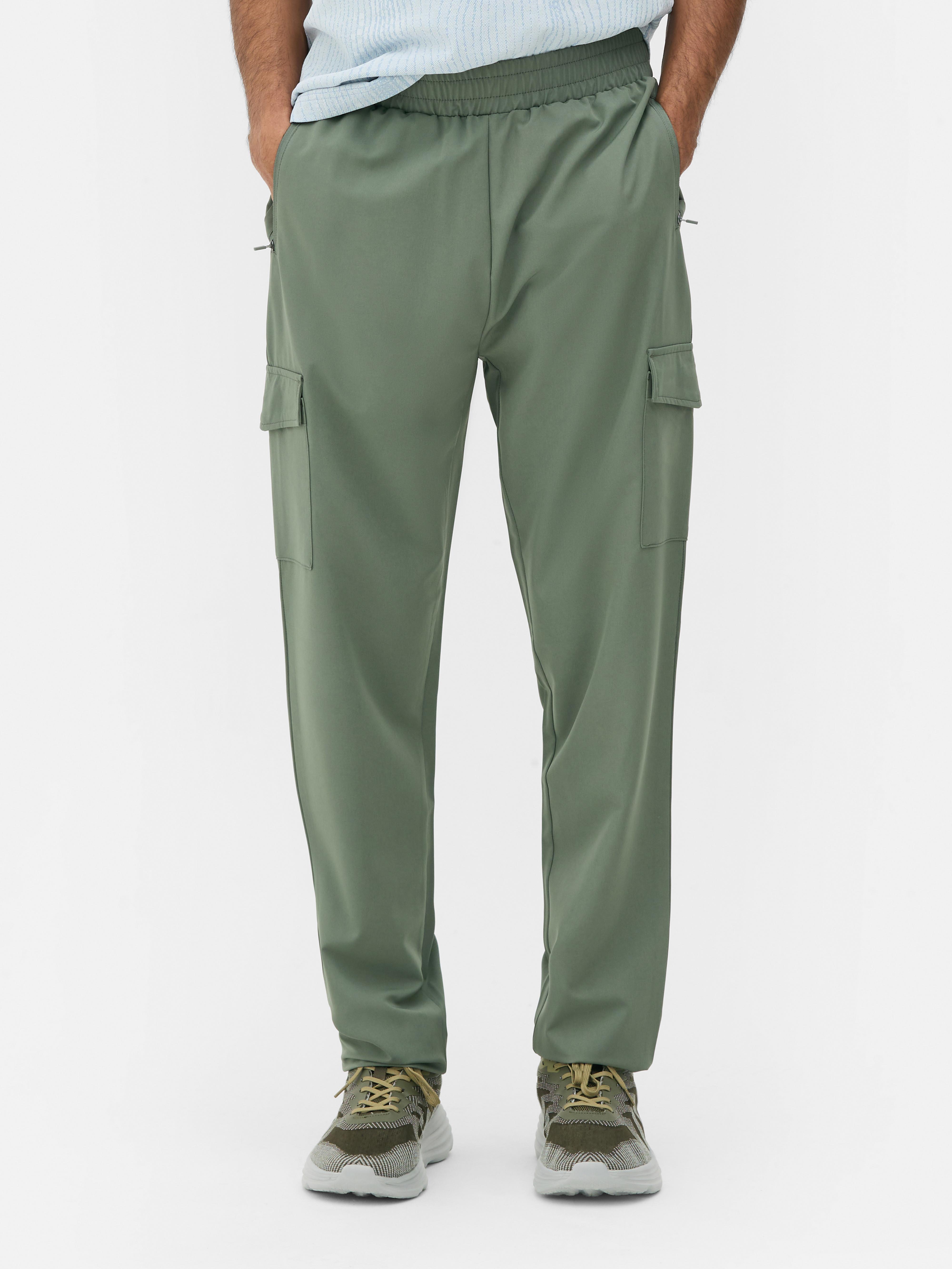 Woven Cargo Joggers