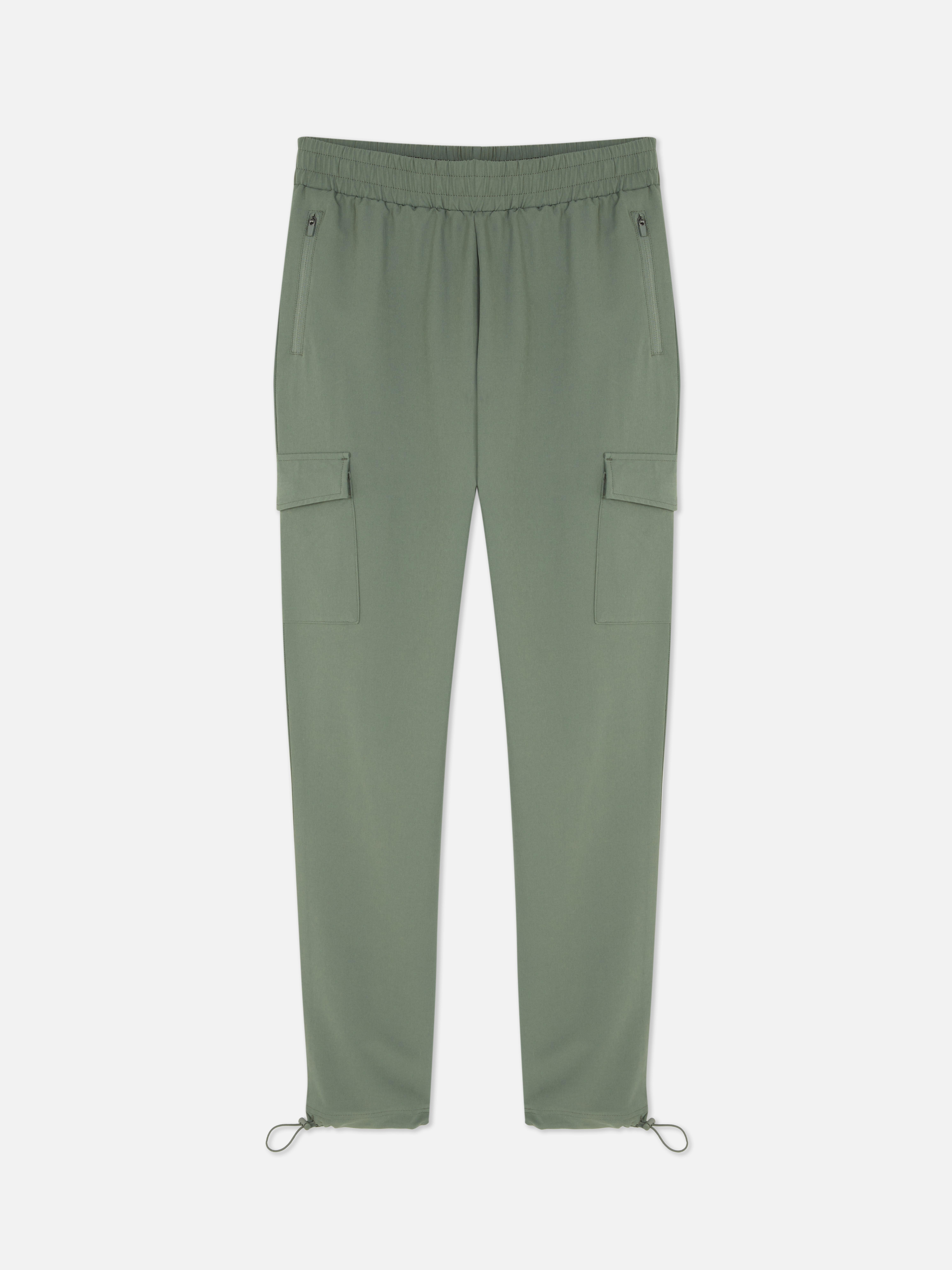 Gewebte Cargo-Jogginghose