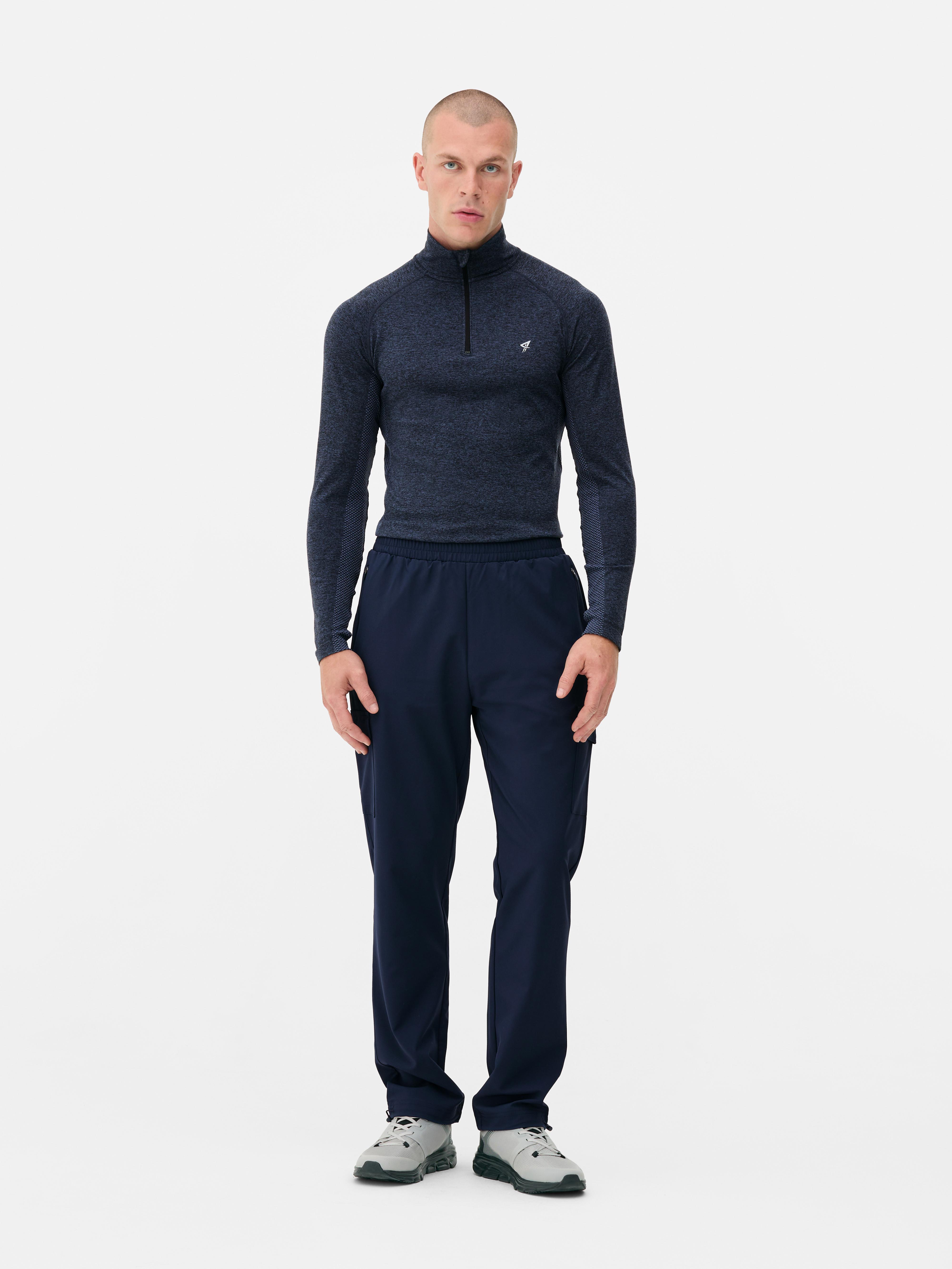 Gewebte Cargo-Jogginghose