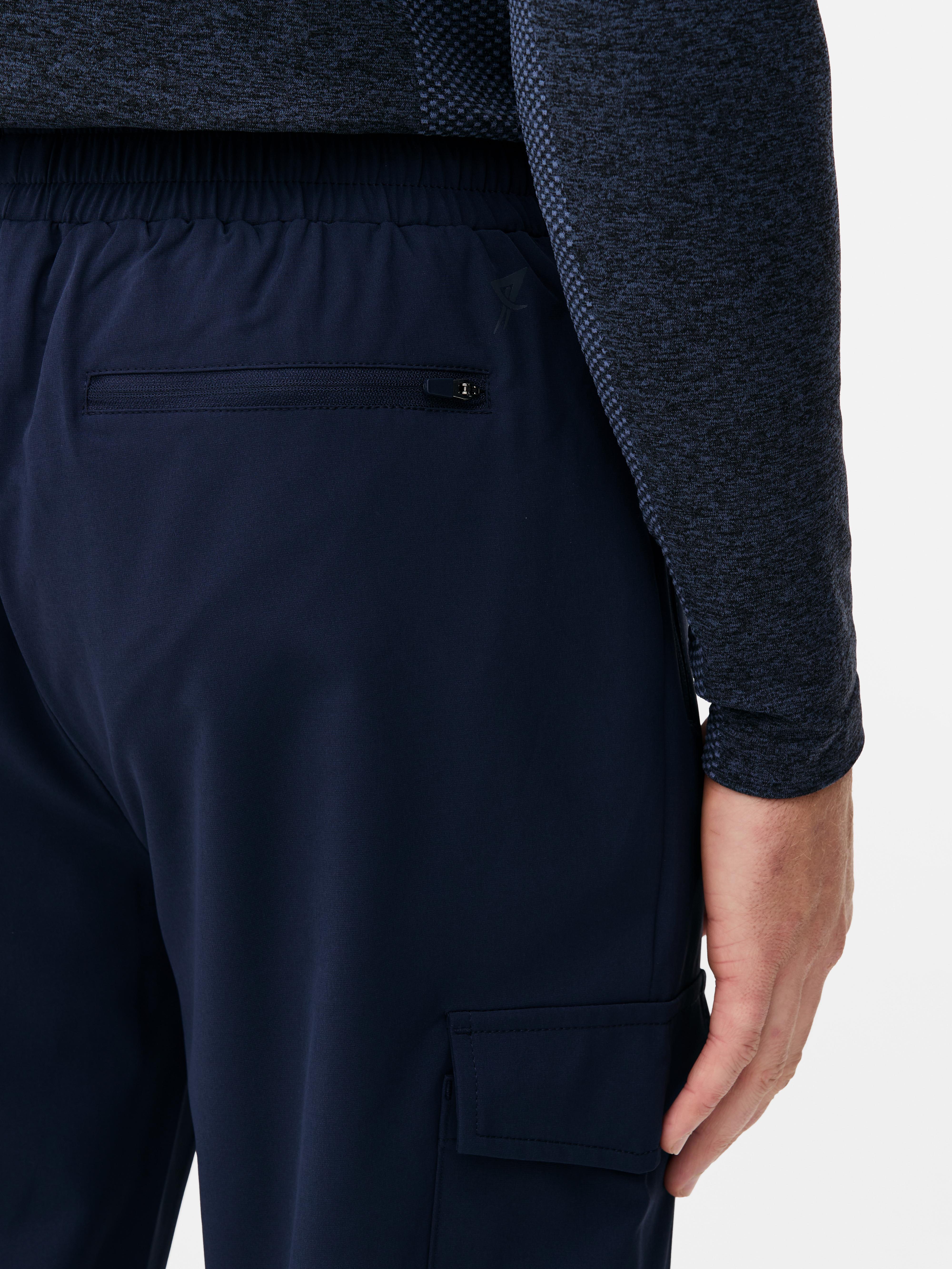 Joggers cargo tejidos