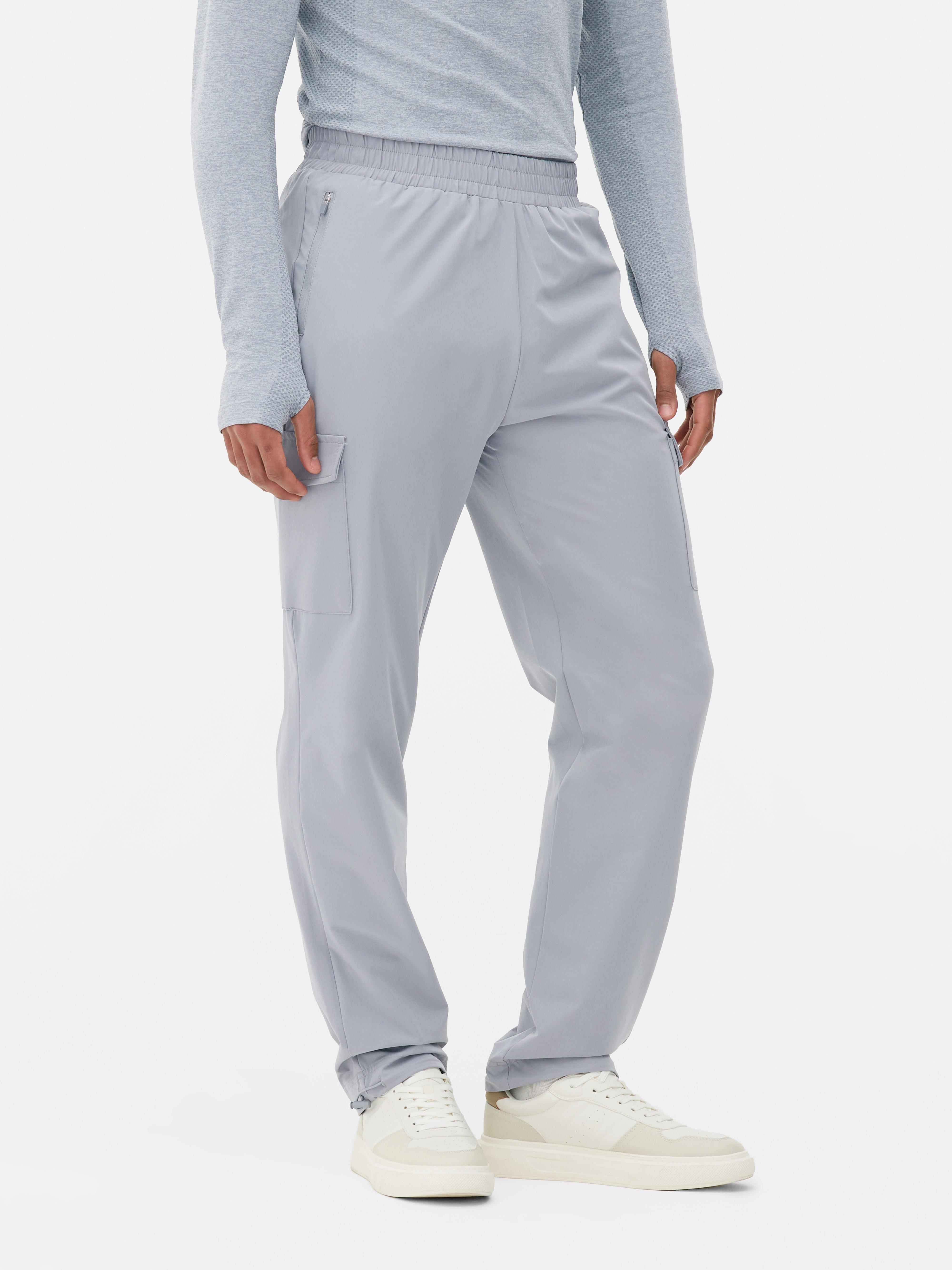 Gewebte Cargo-Jogginghose