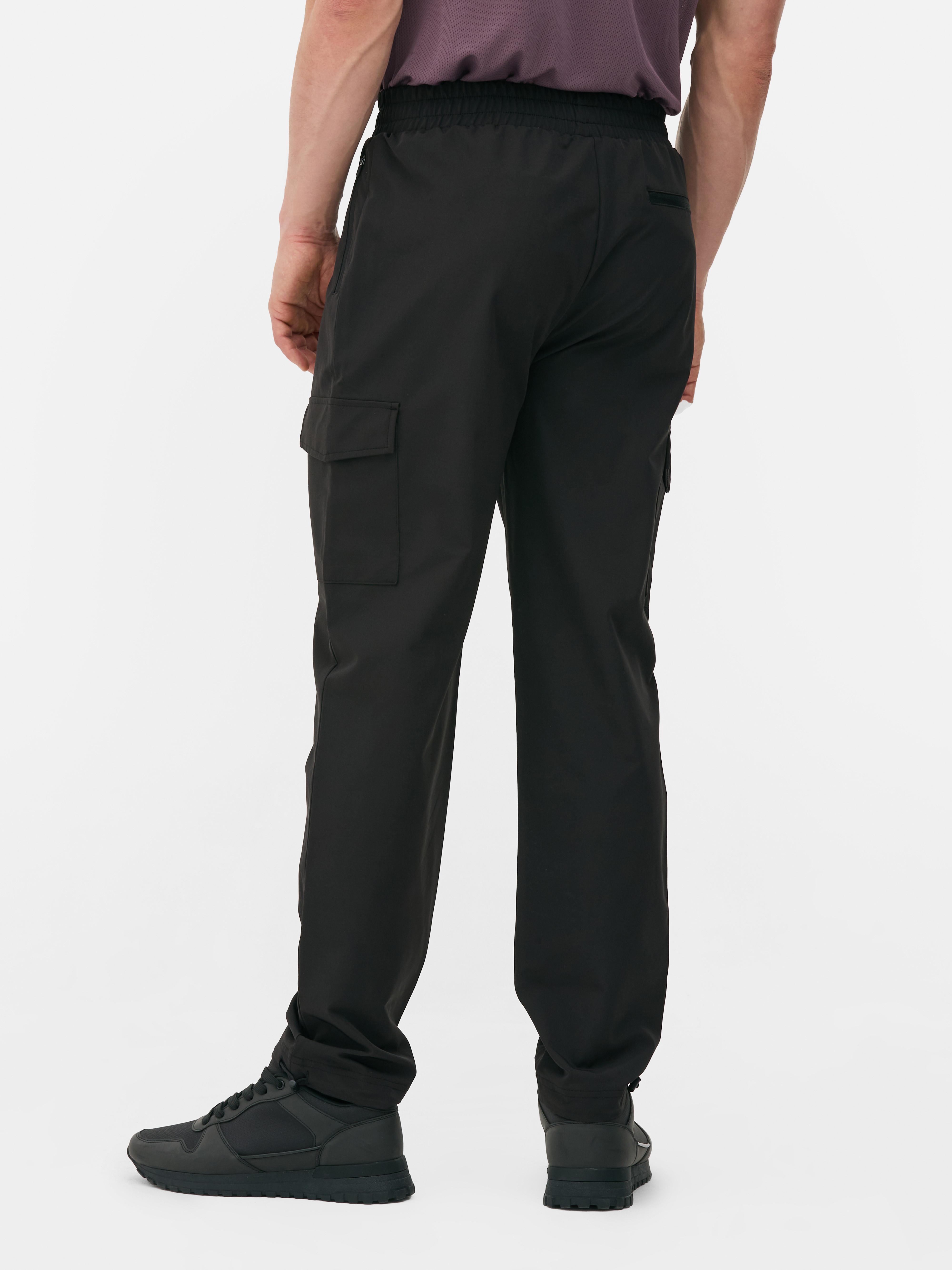 Woven Cargo Joggers