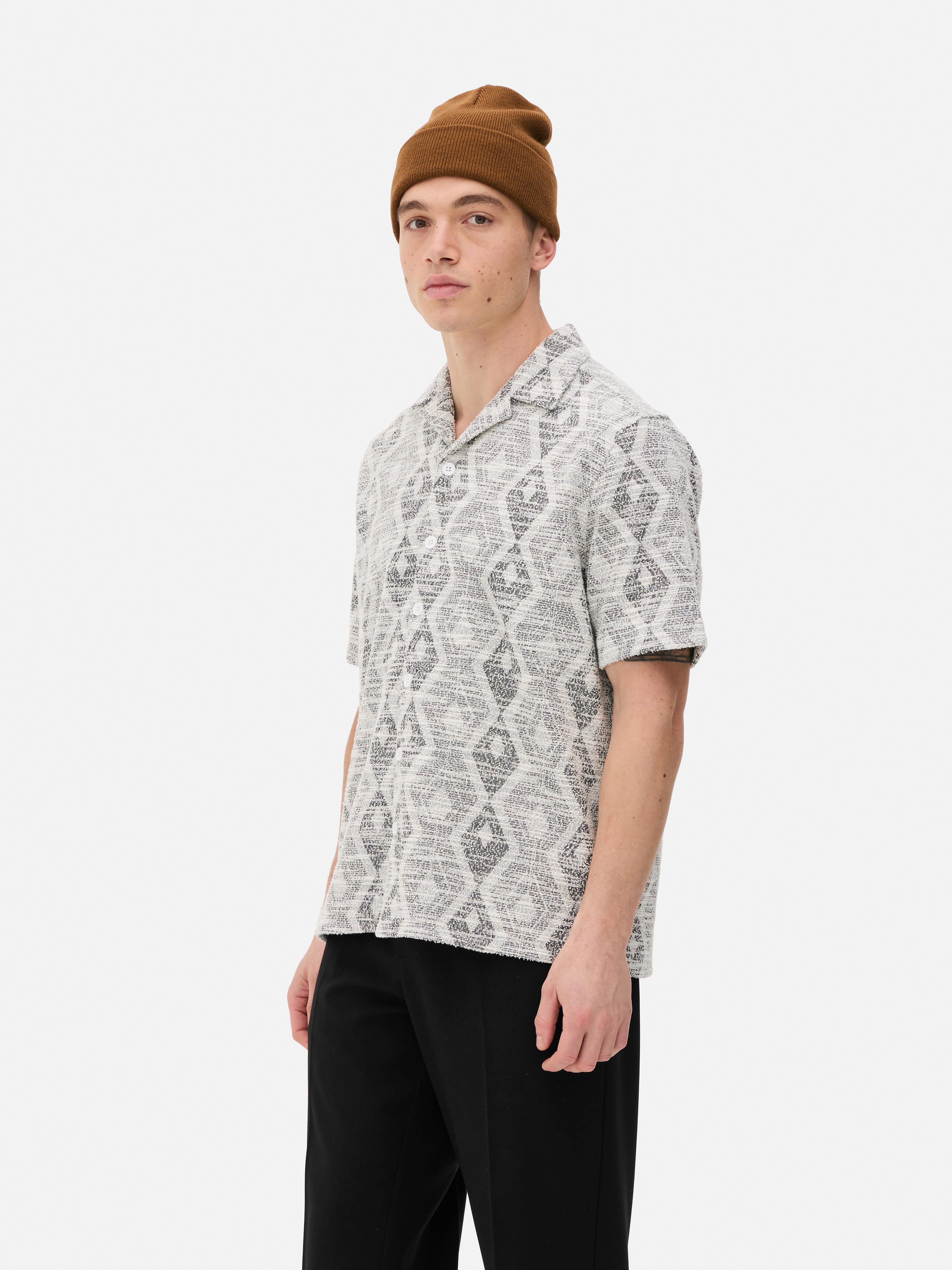 Geometric Print Shirt