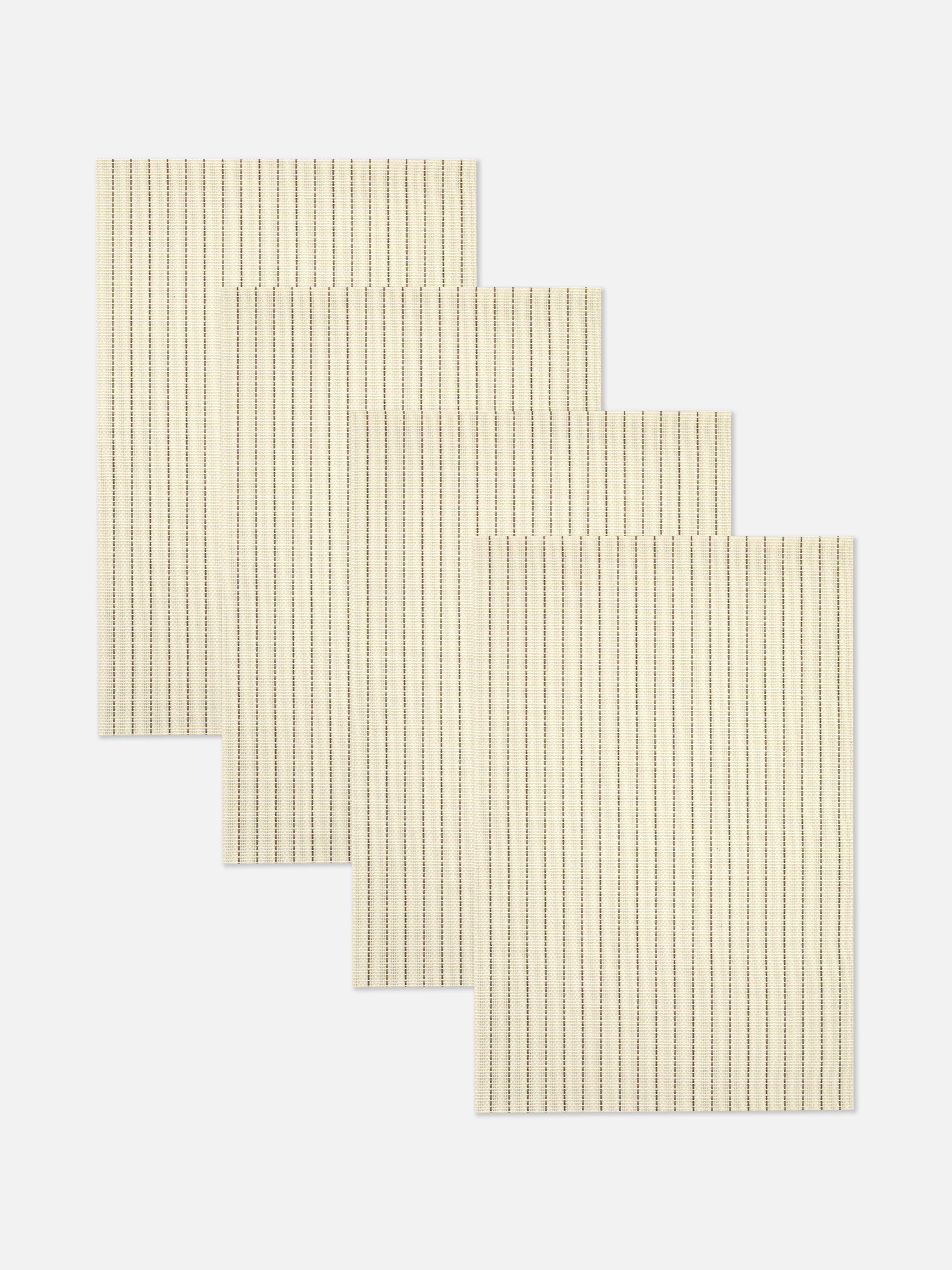 Makkelijk af te nemen placemats, set van 4