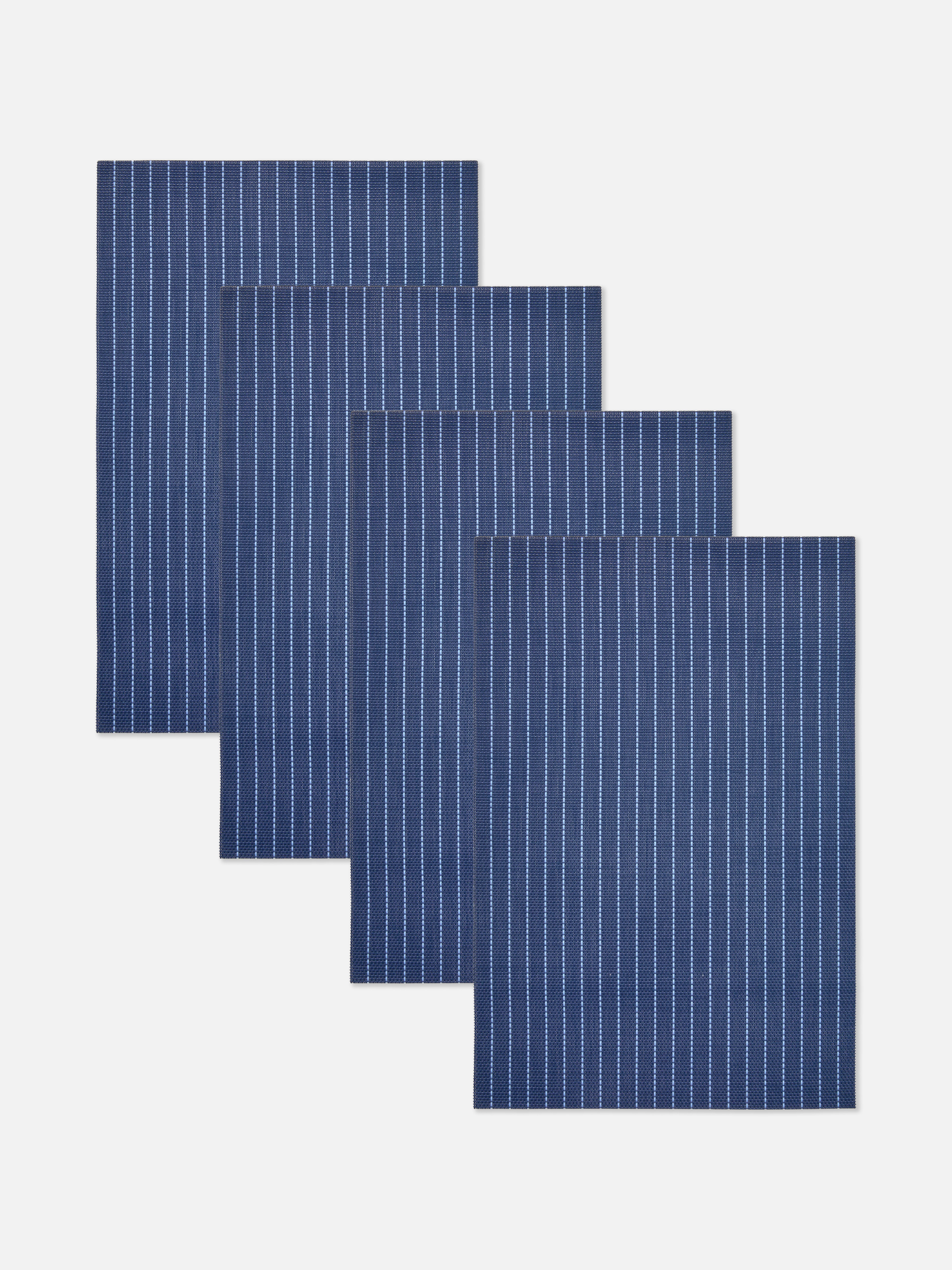 Makkelijk af te nemen placemats, set van 4
