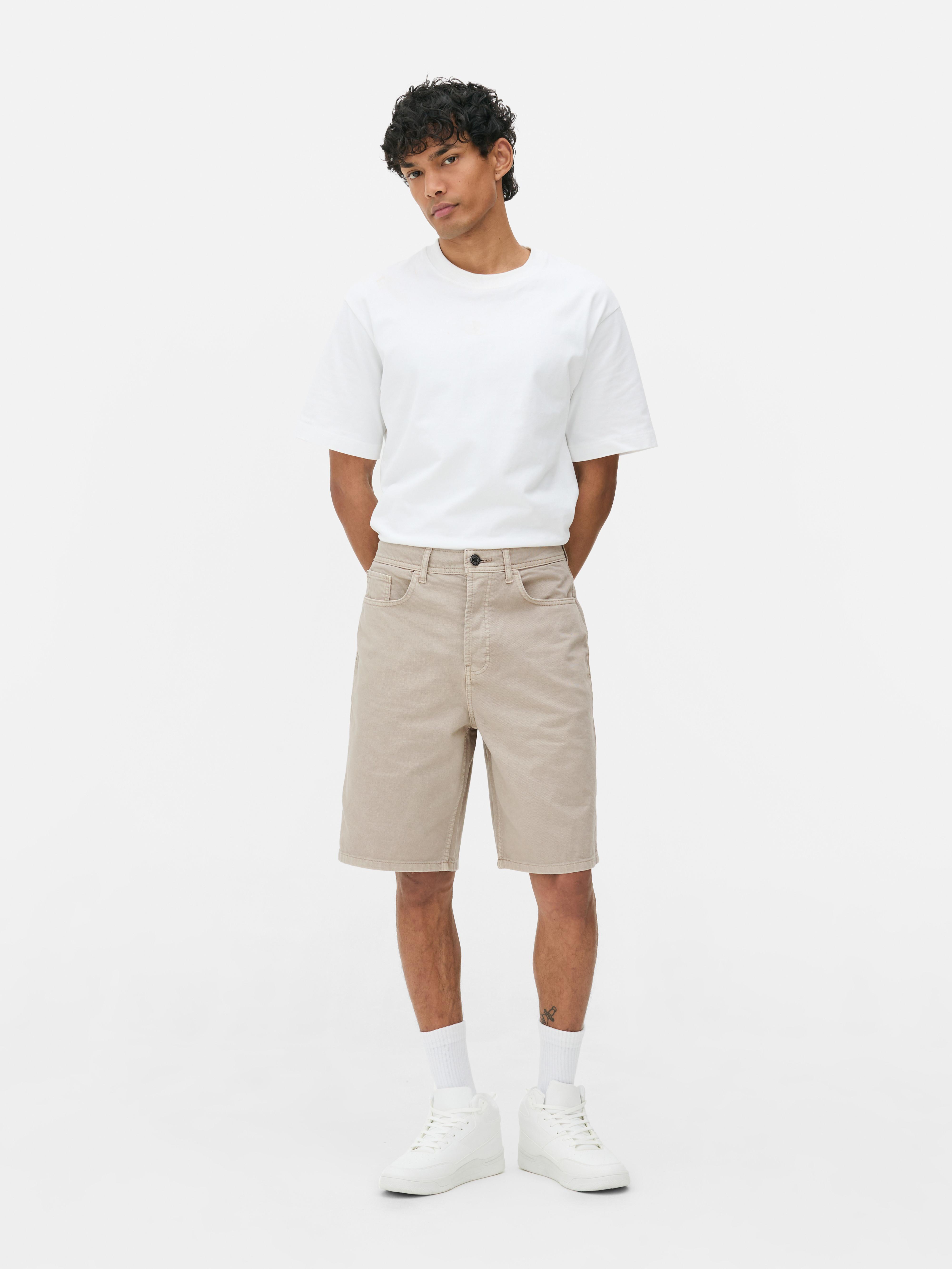 Relaxed Denim Shorts