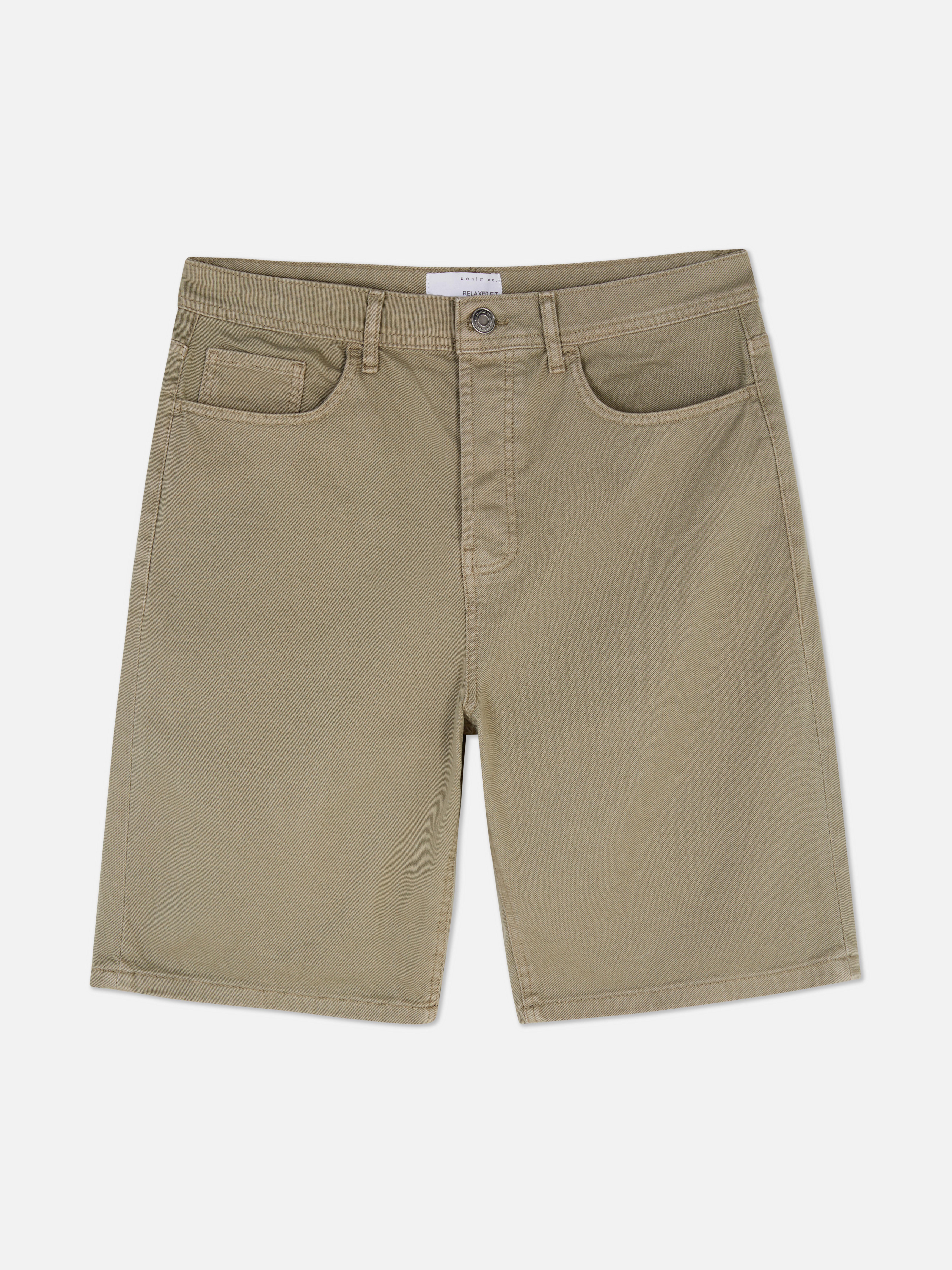 Luźne spodenki jeansowe