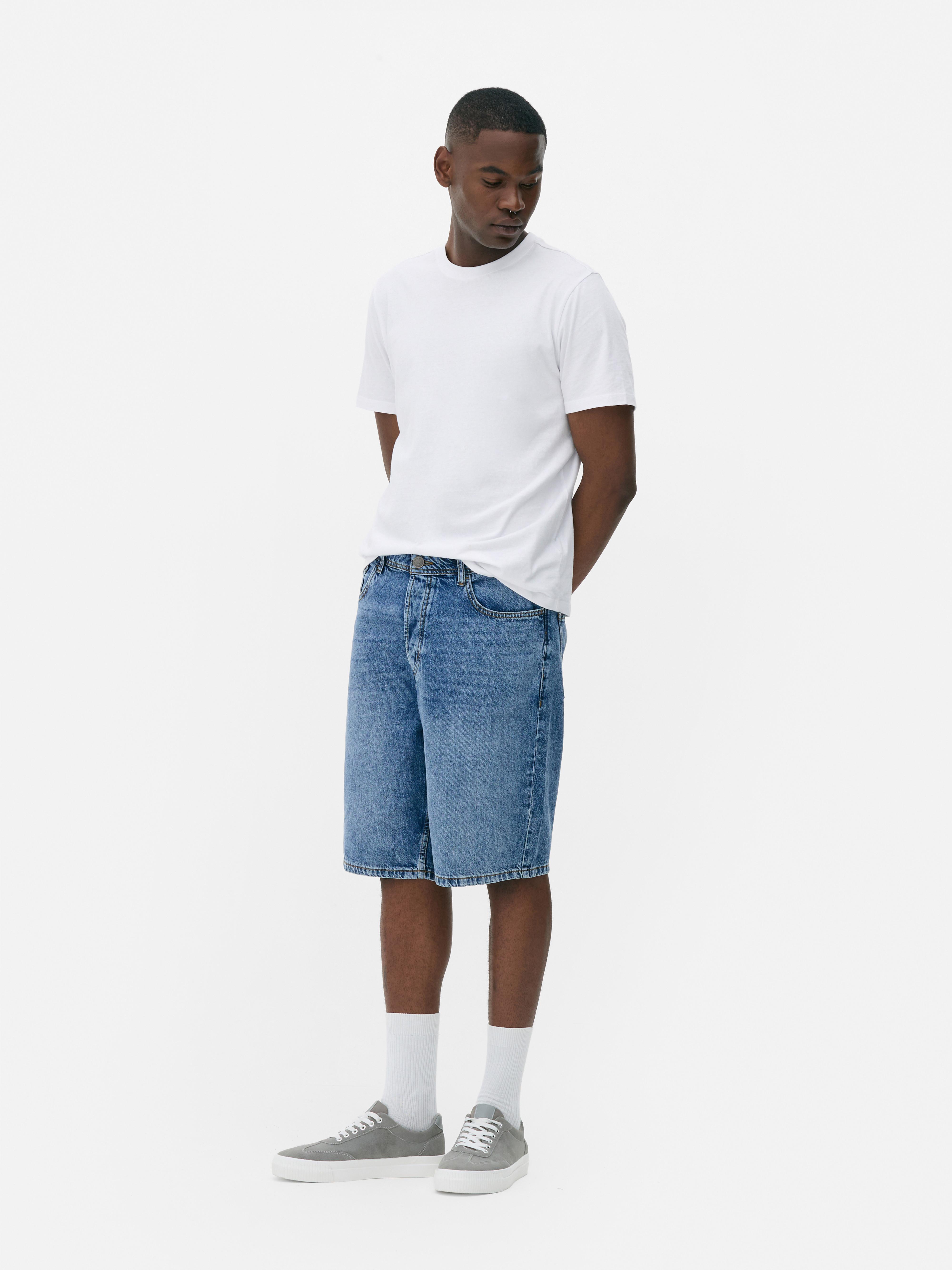 Relaxed Denim Shorts