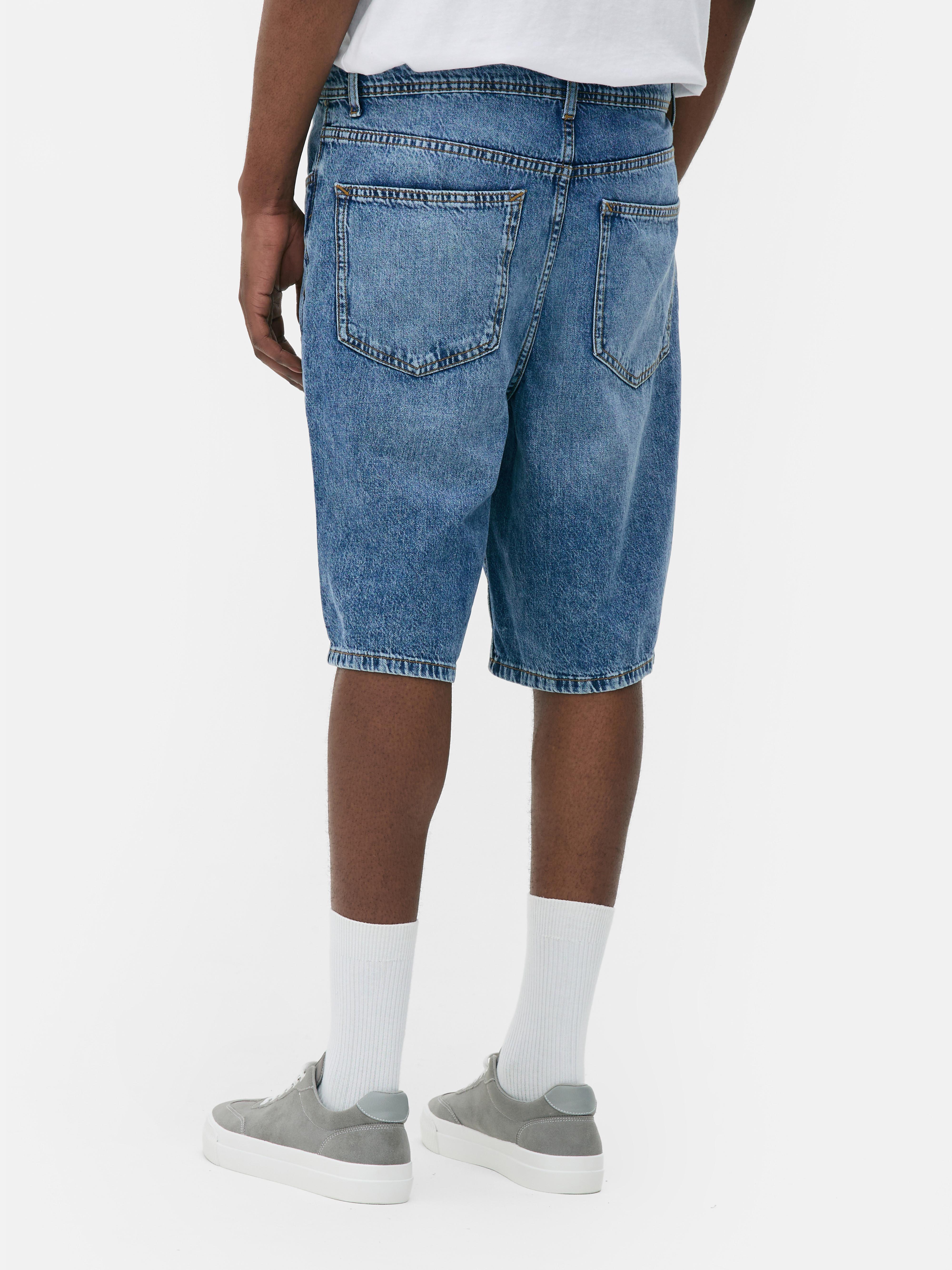 Relaxed Denim Shorts