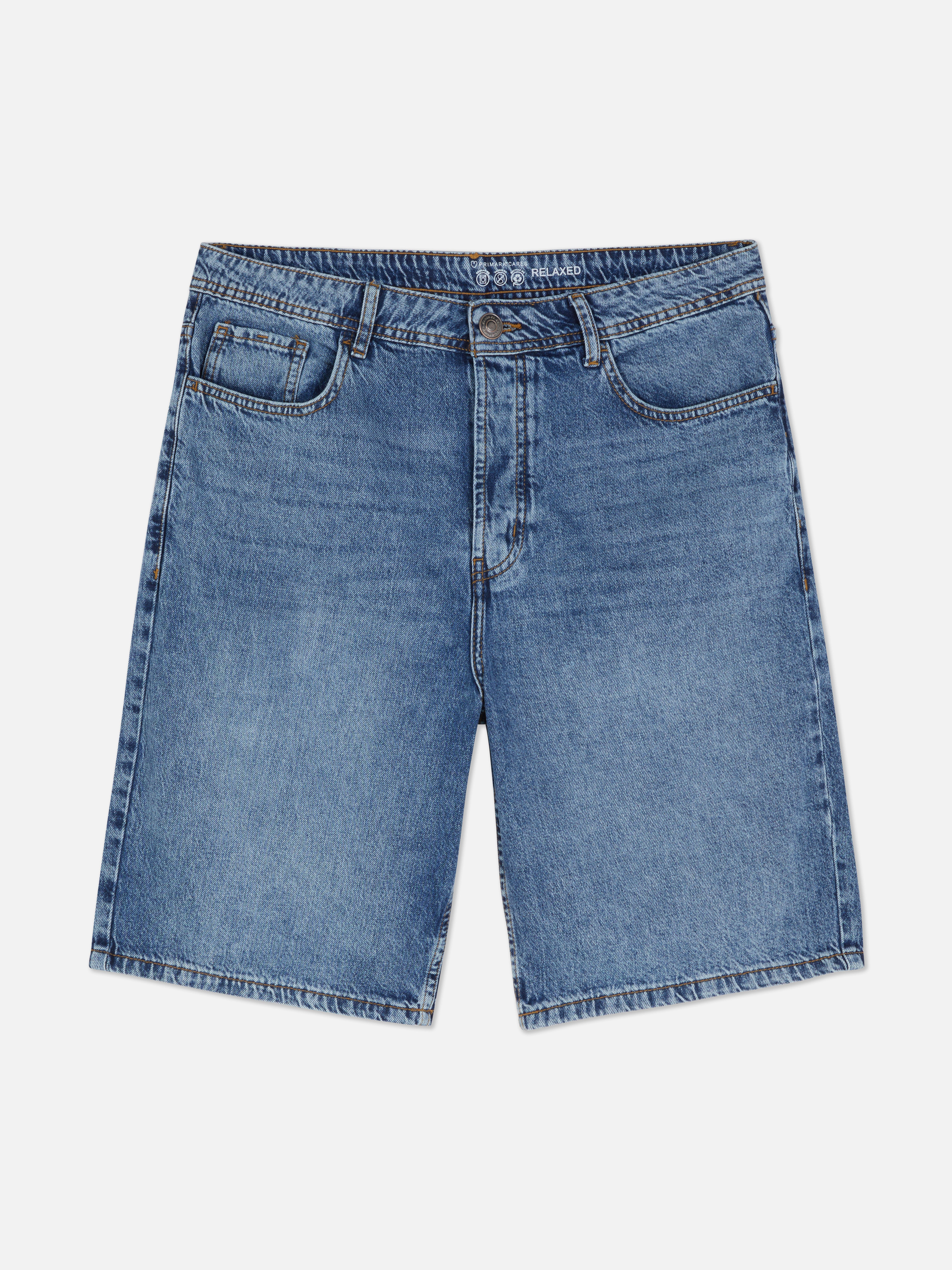 Relaxed Denim Shorts