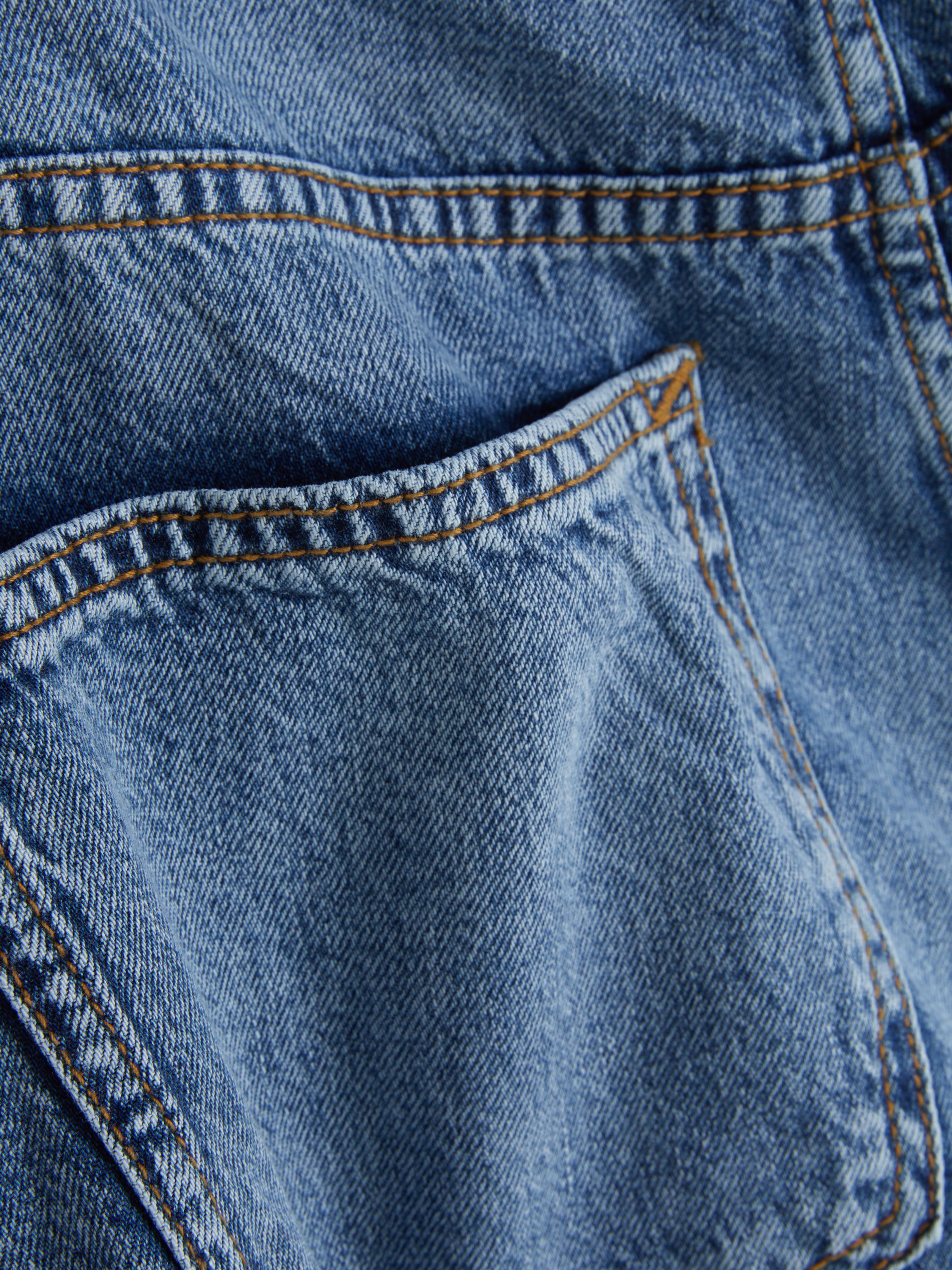 Relaxed Denim Shorts