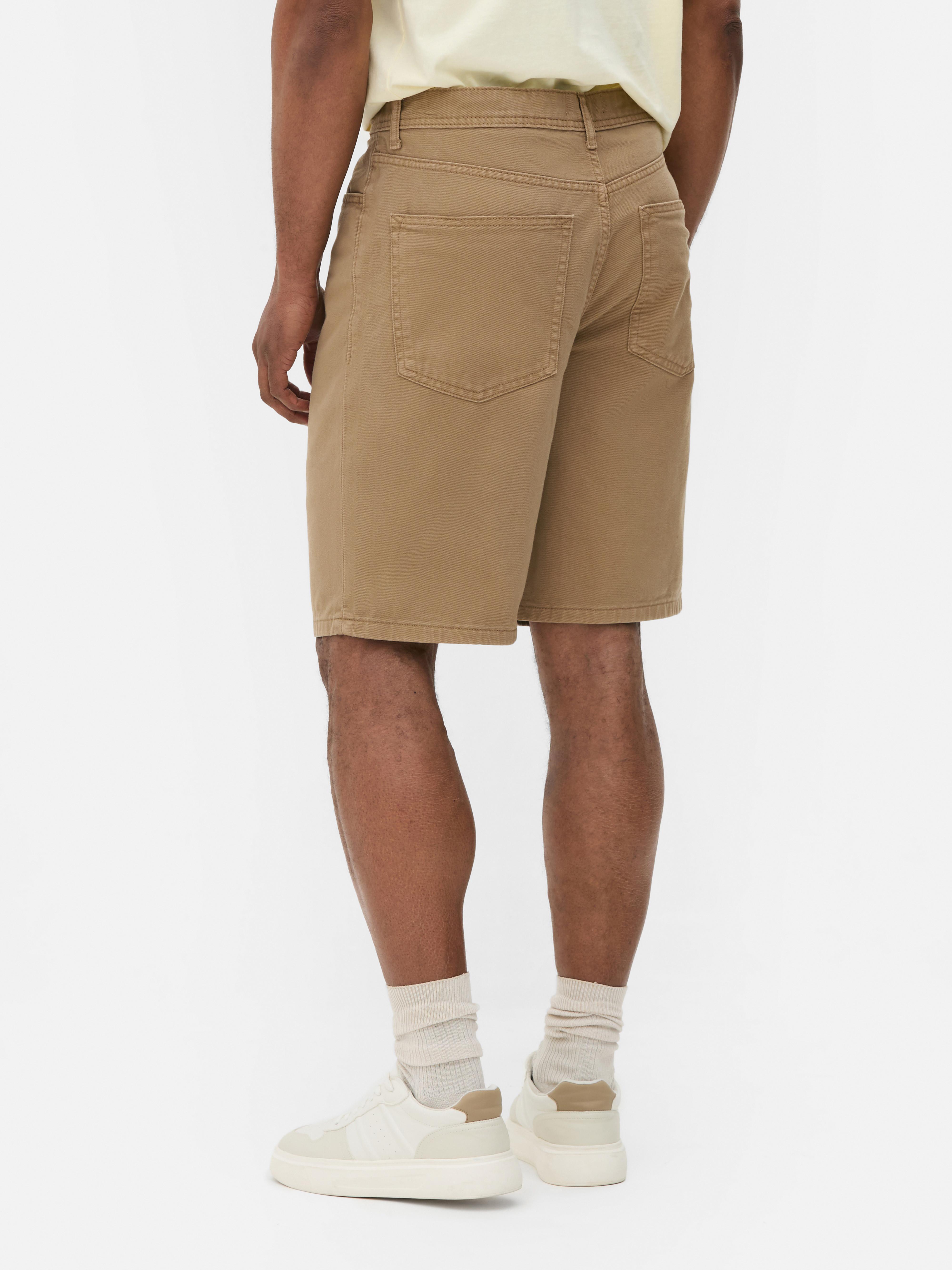 Pantalones cortos vaqueros de corte holgado