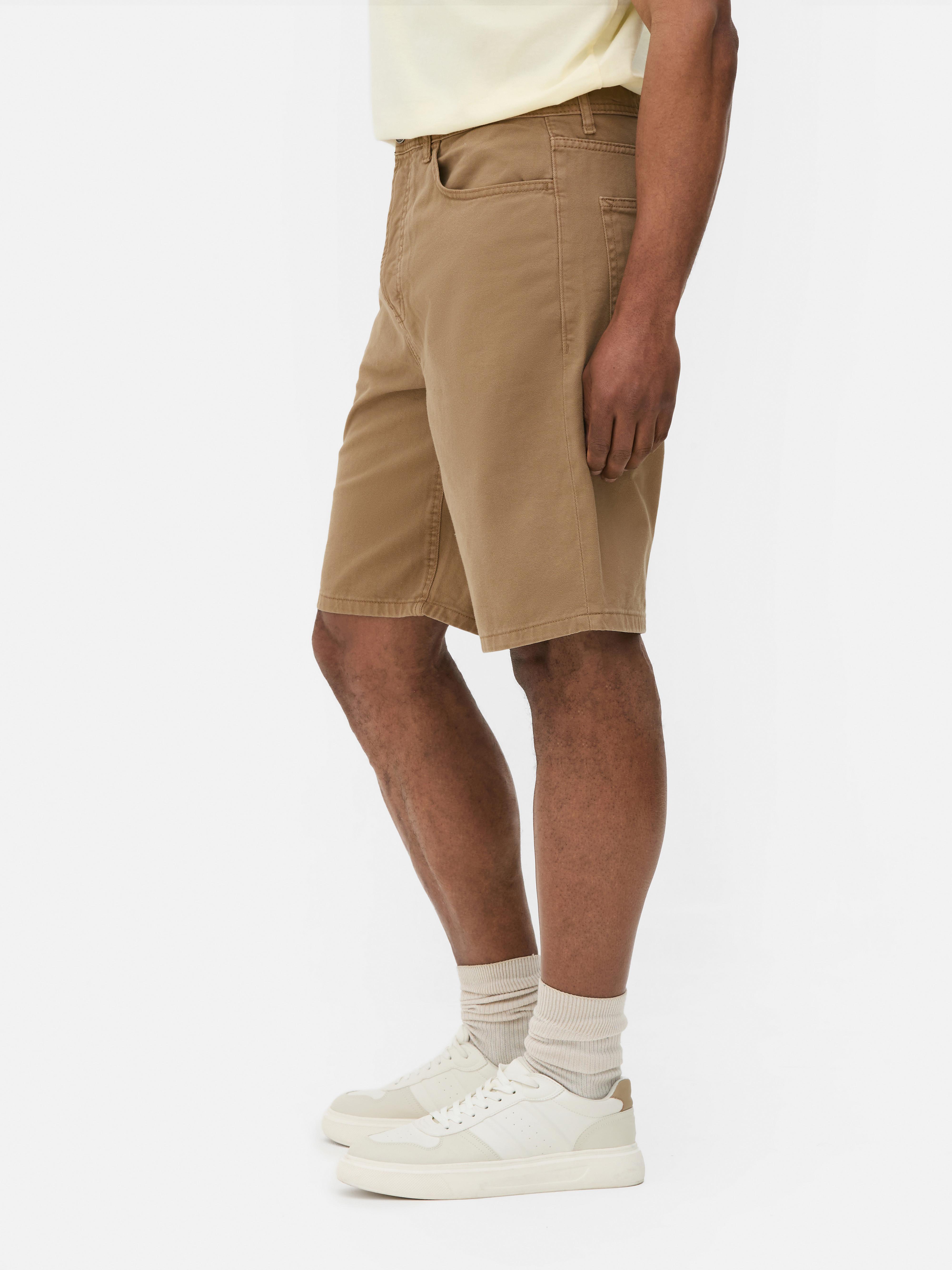 Pantalones cortos vaqueros de corte holgado