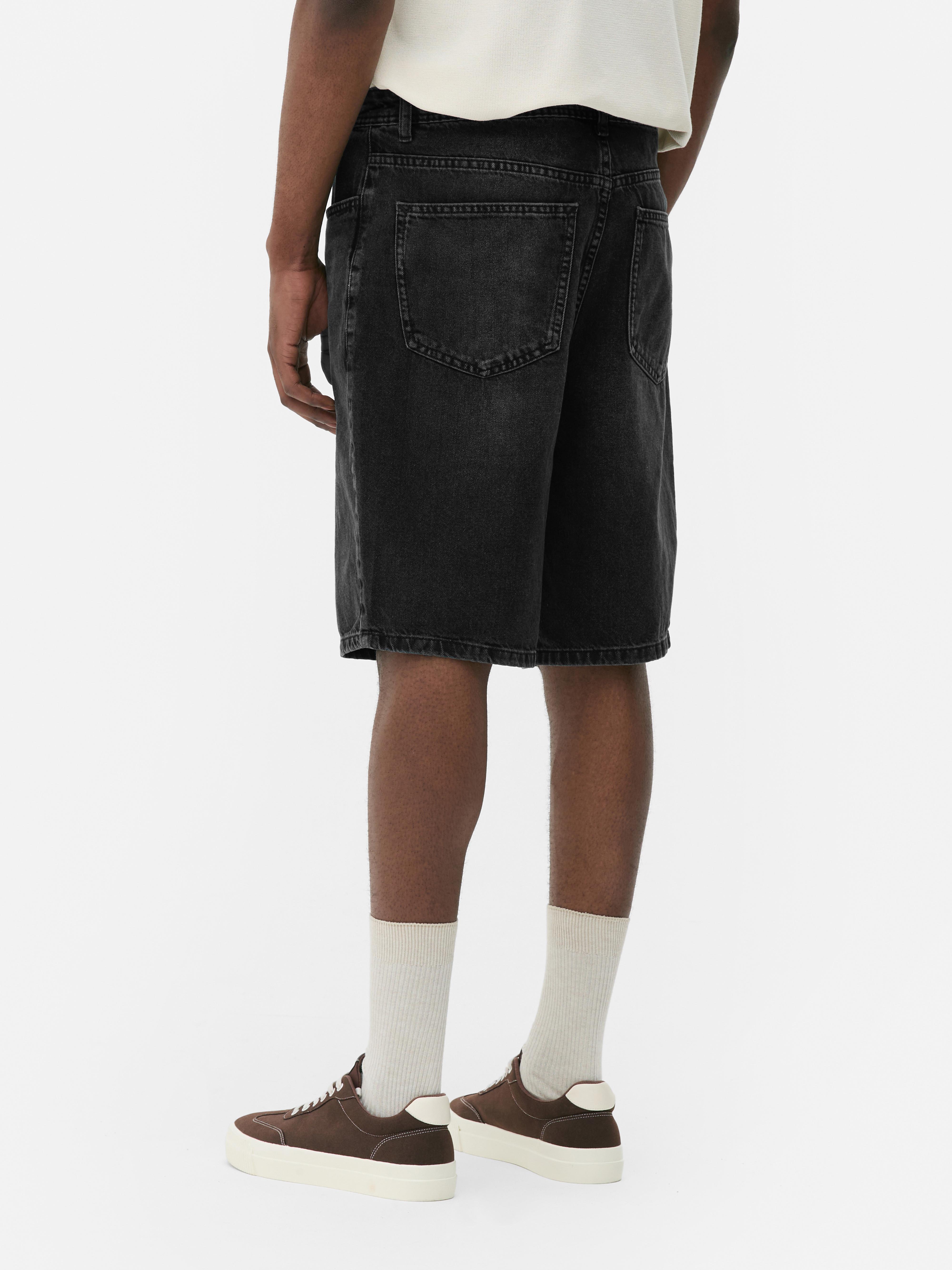 Relaxed Denim Shorts