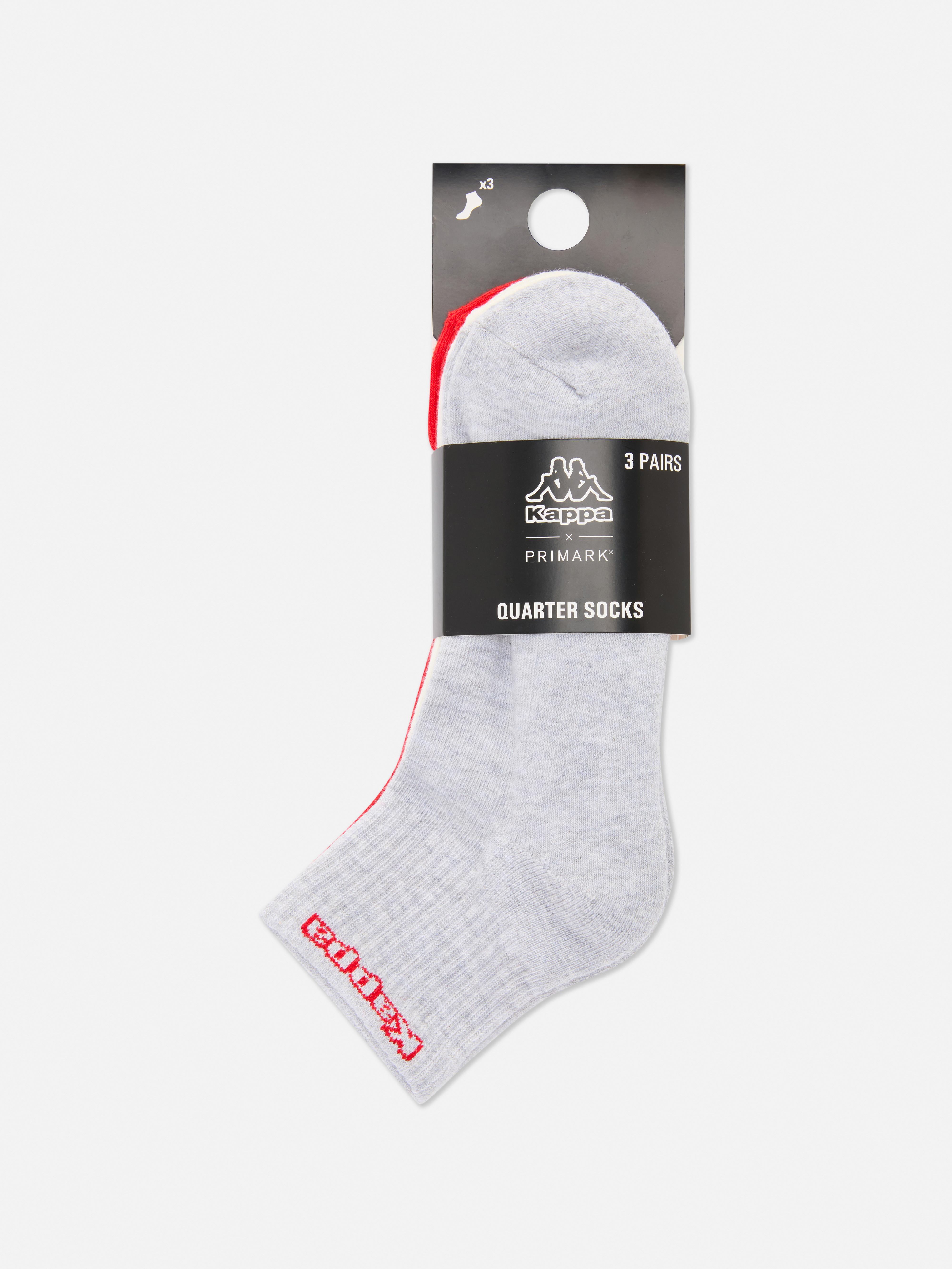 3pk Kappa Ribbed Socks