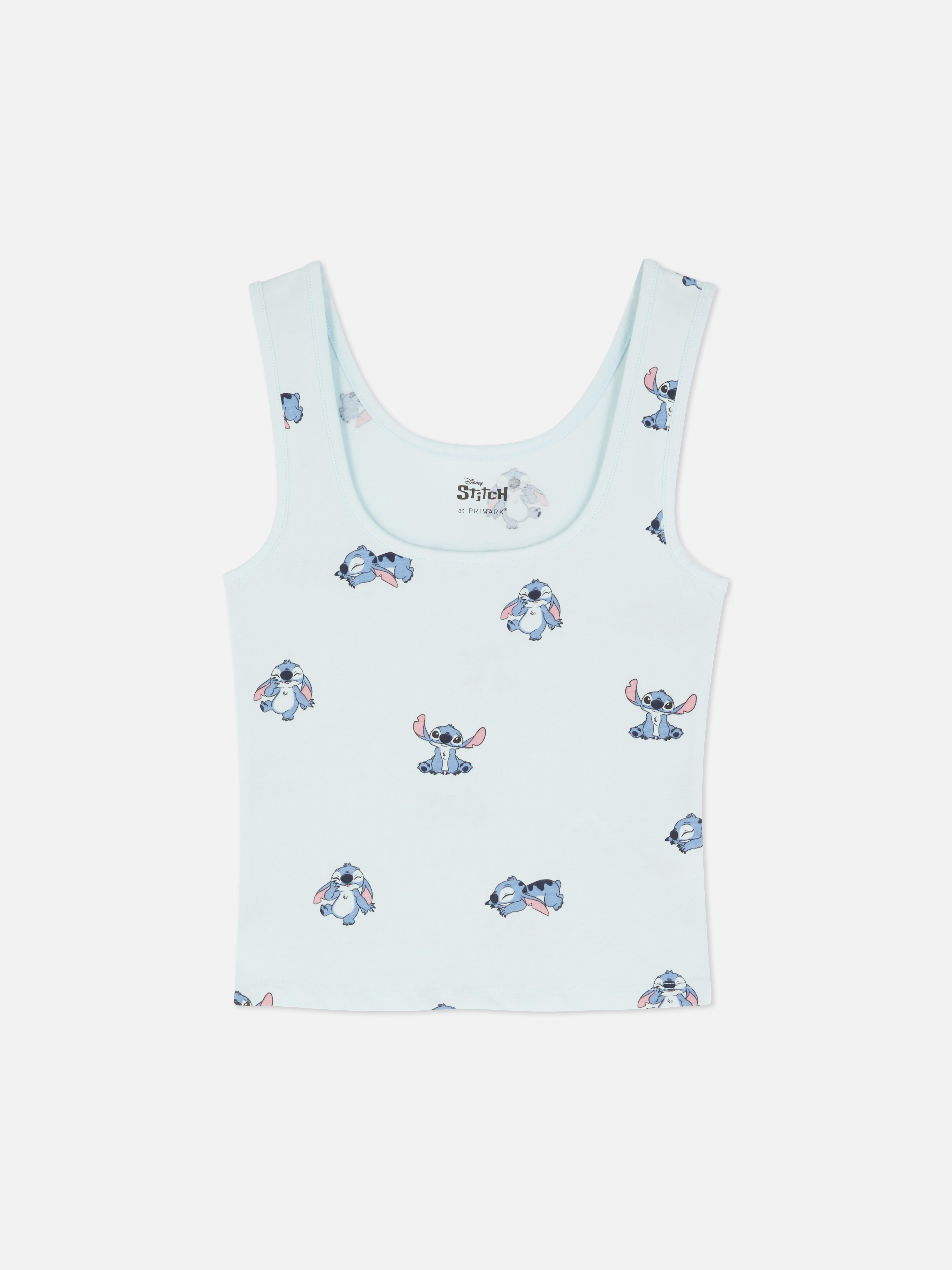 Haut de pyjama côtelé Disney Stitch