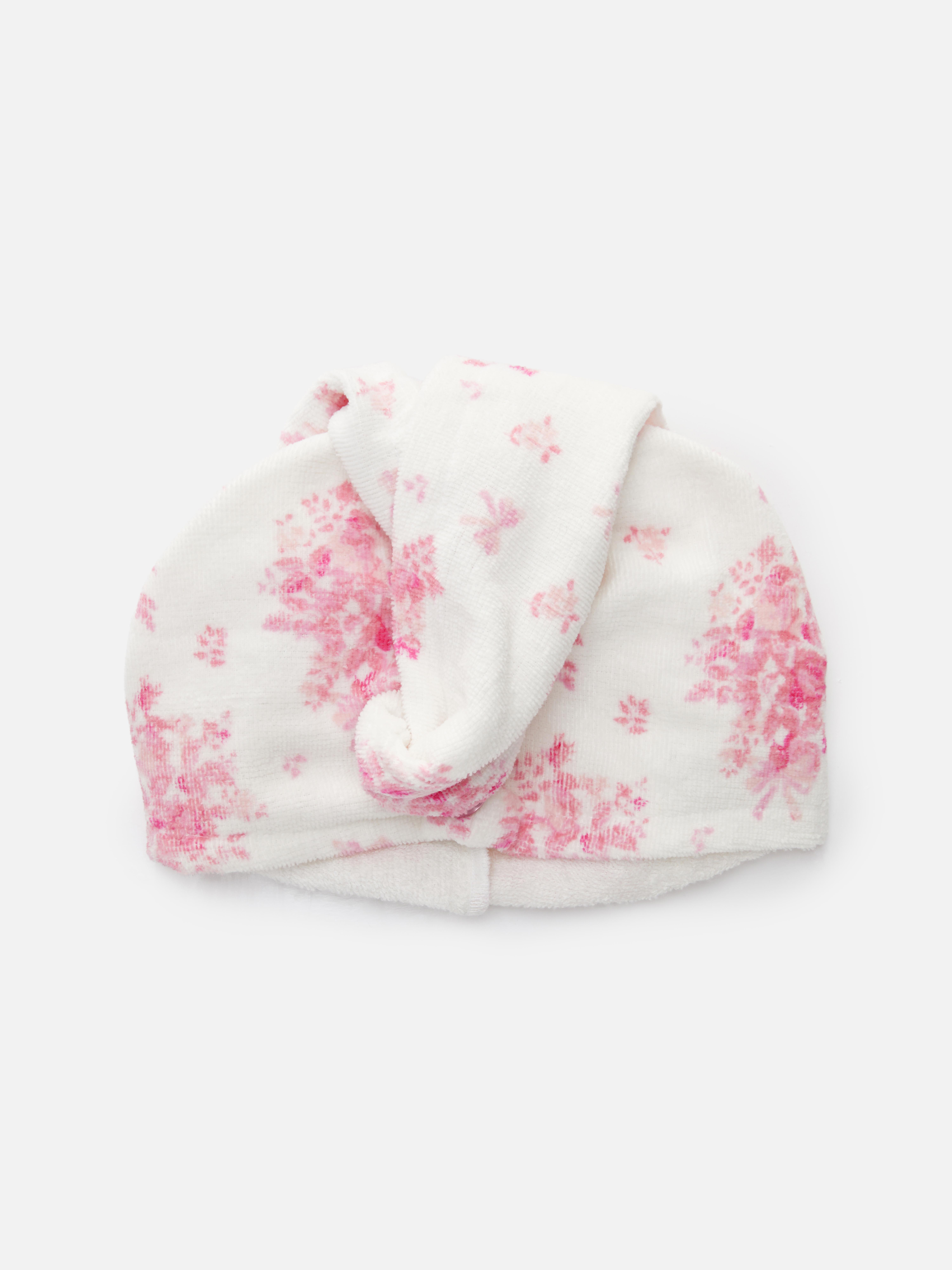 Turbante per capelli floreale