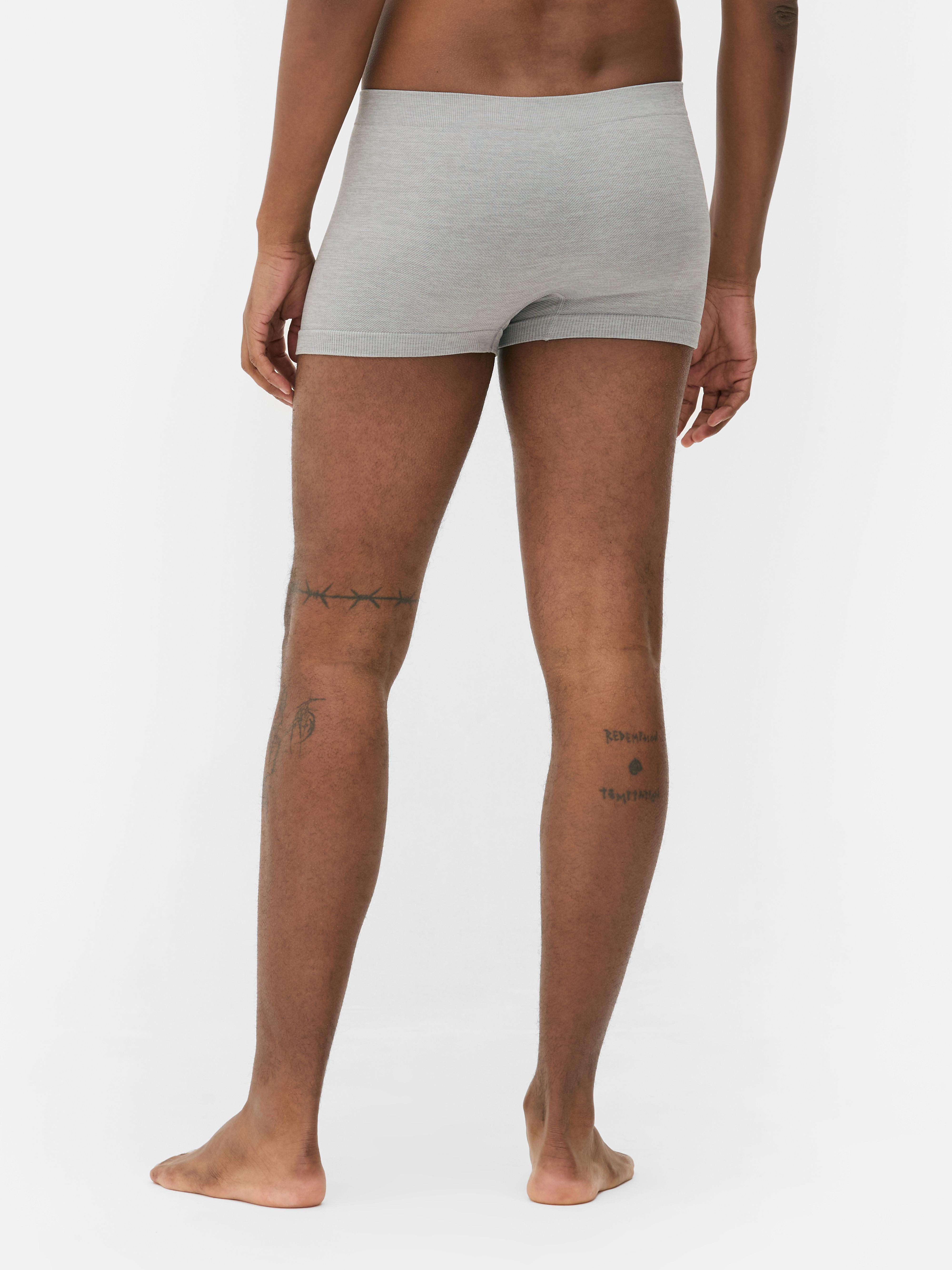3pk Seamless Ribbed Trunks