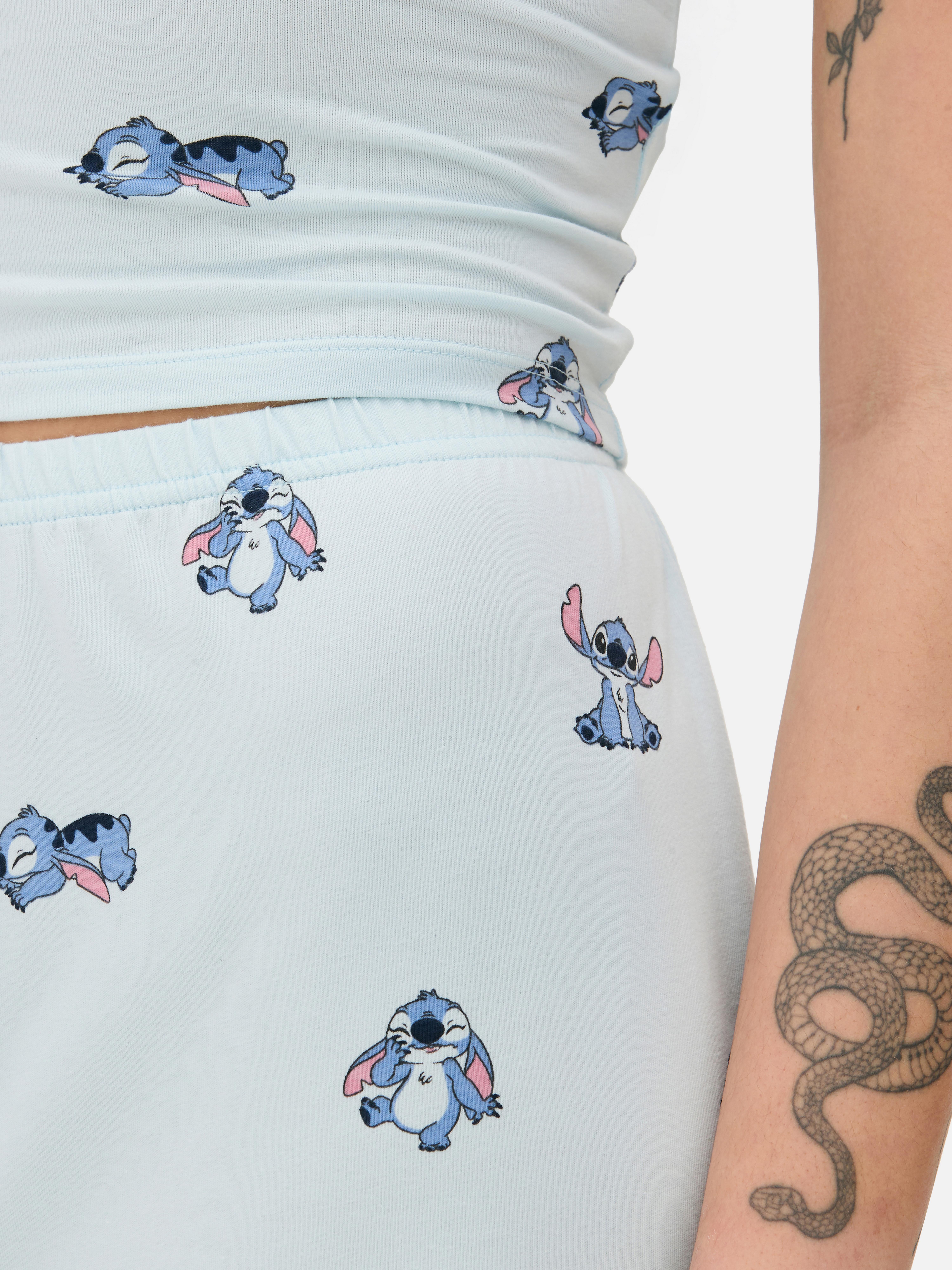 Pantalones de pijama de Stitch de Disney