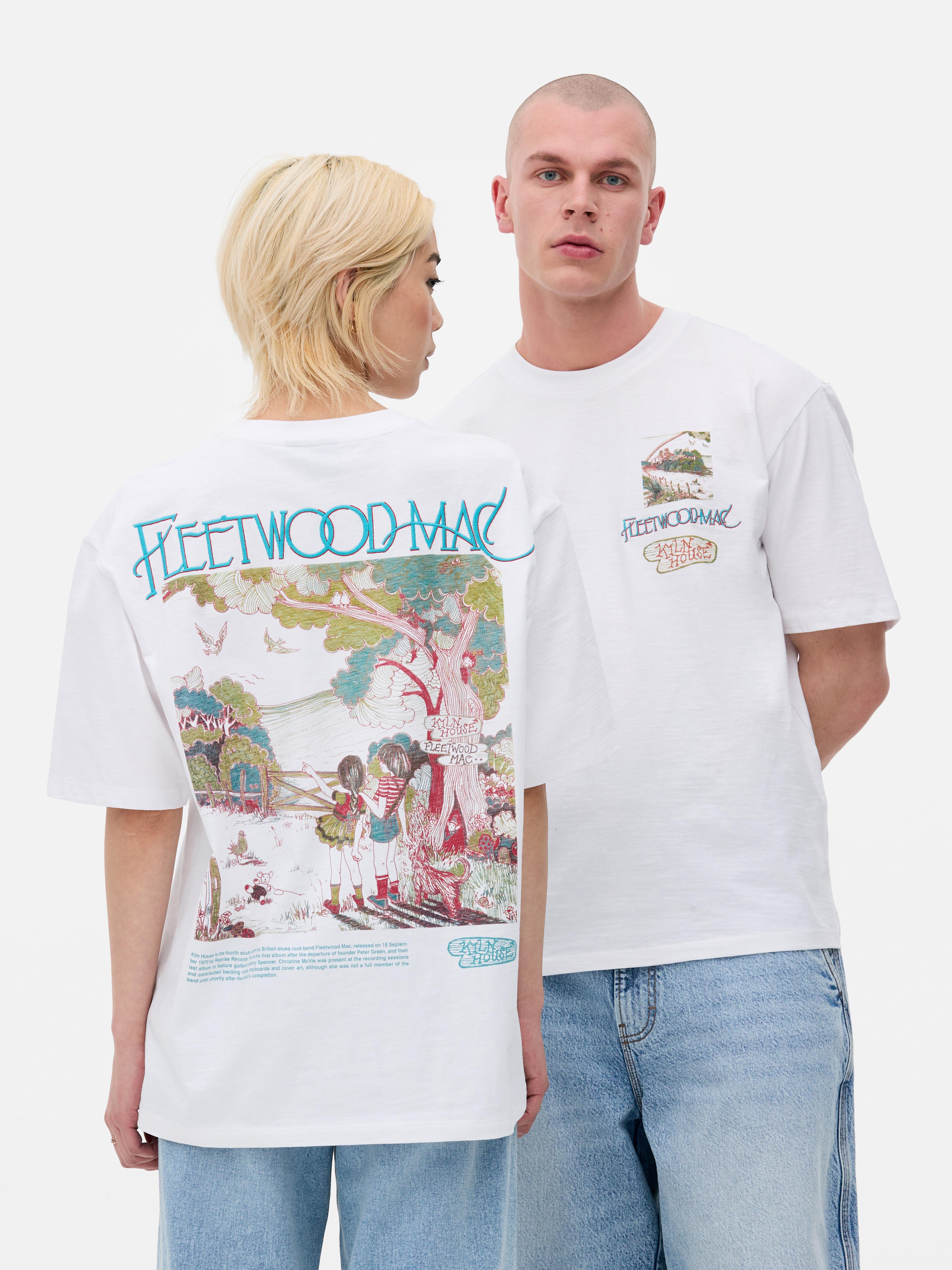 Kurzärmeliges „Fleetwood Mac“ T-Shirt