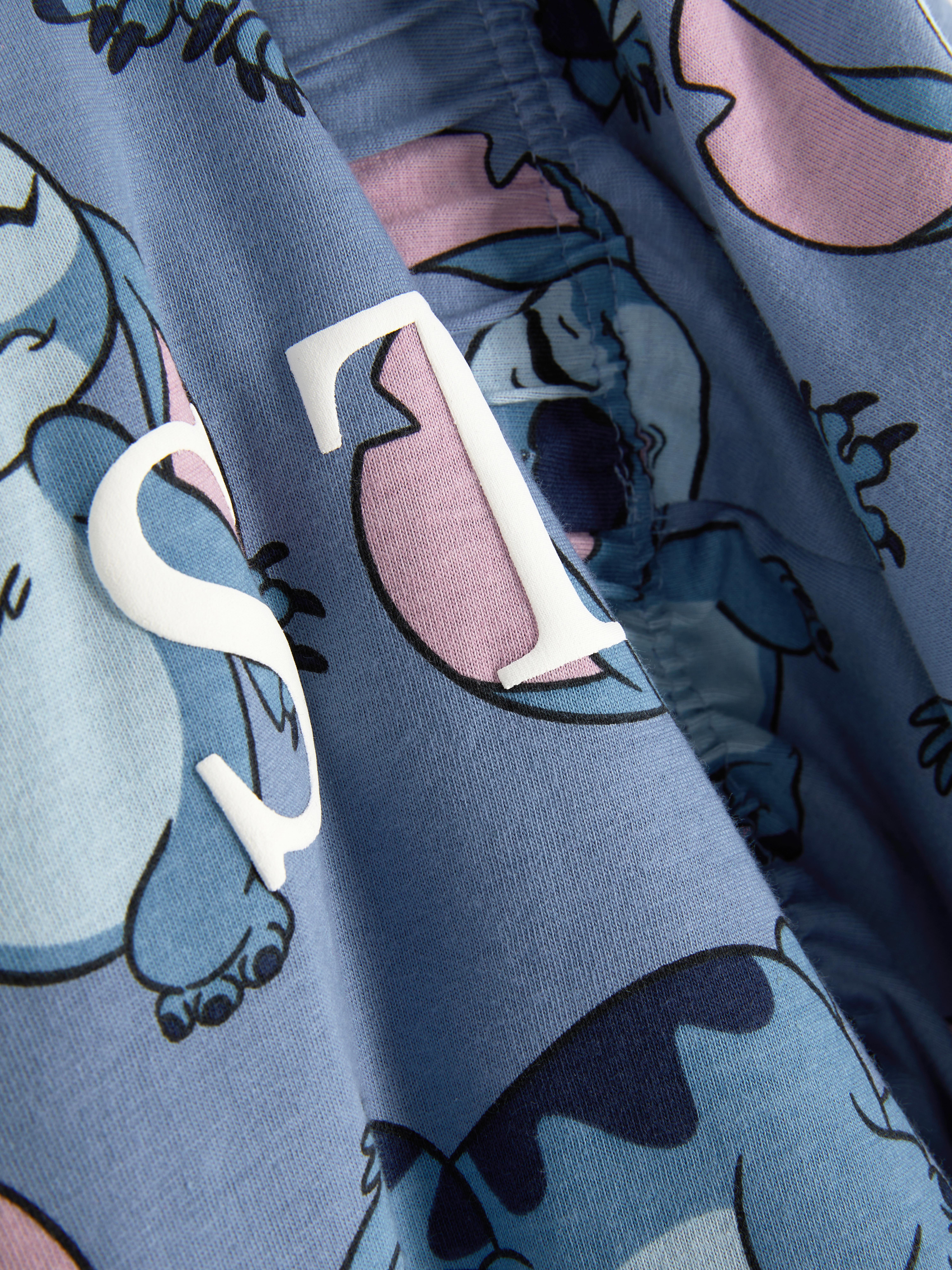 Pyjama met T-shirt en korte broek Disney's Stitch