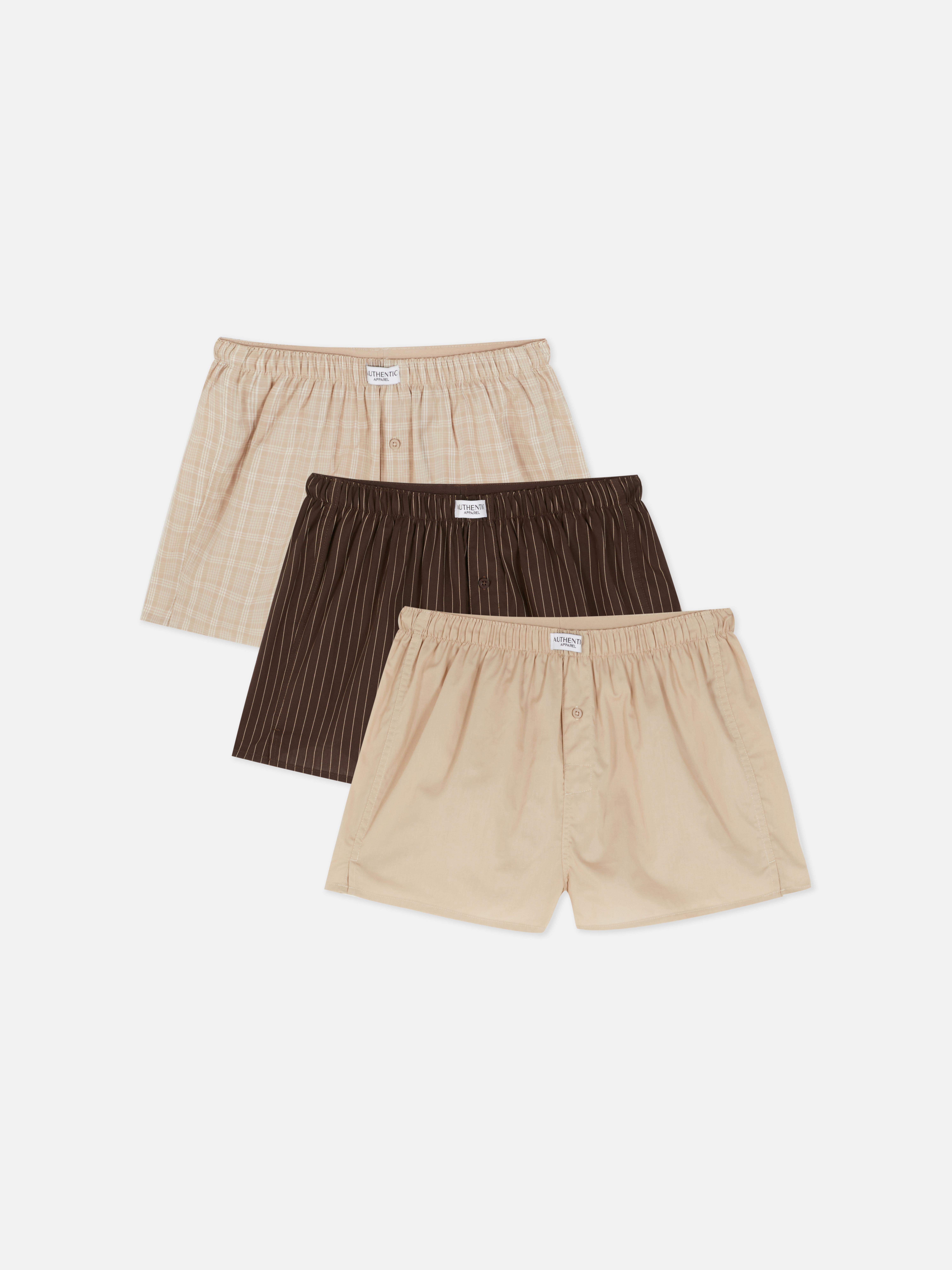 Kárované boxerky, 3 ks