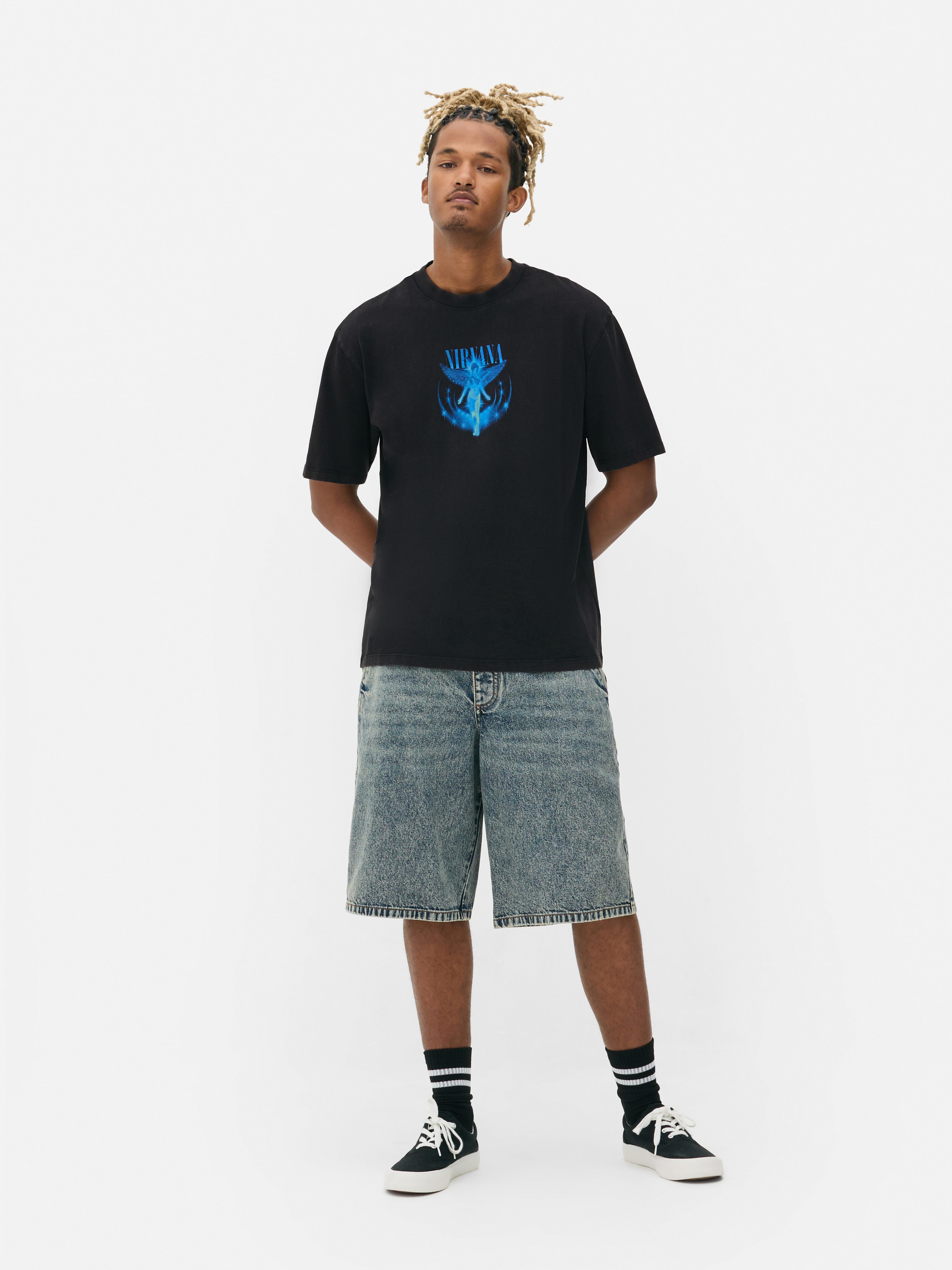 Camiseta de Nirvana de manga corta