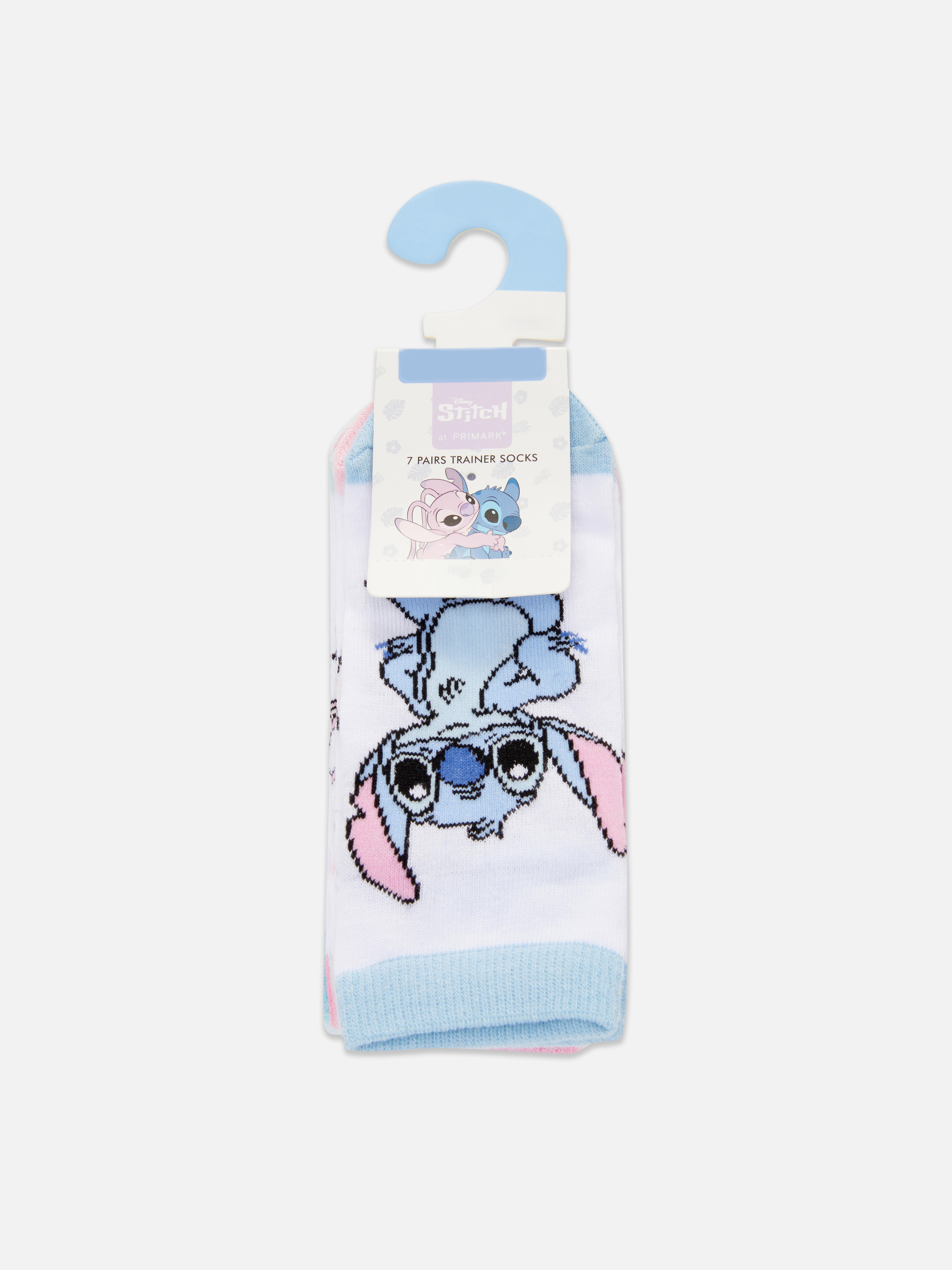 7pk Disney’s Stitch Trainer Socks