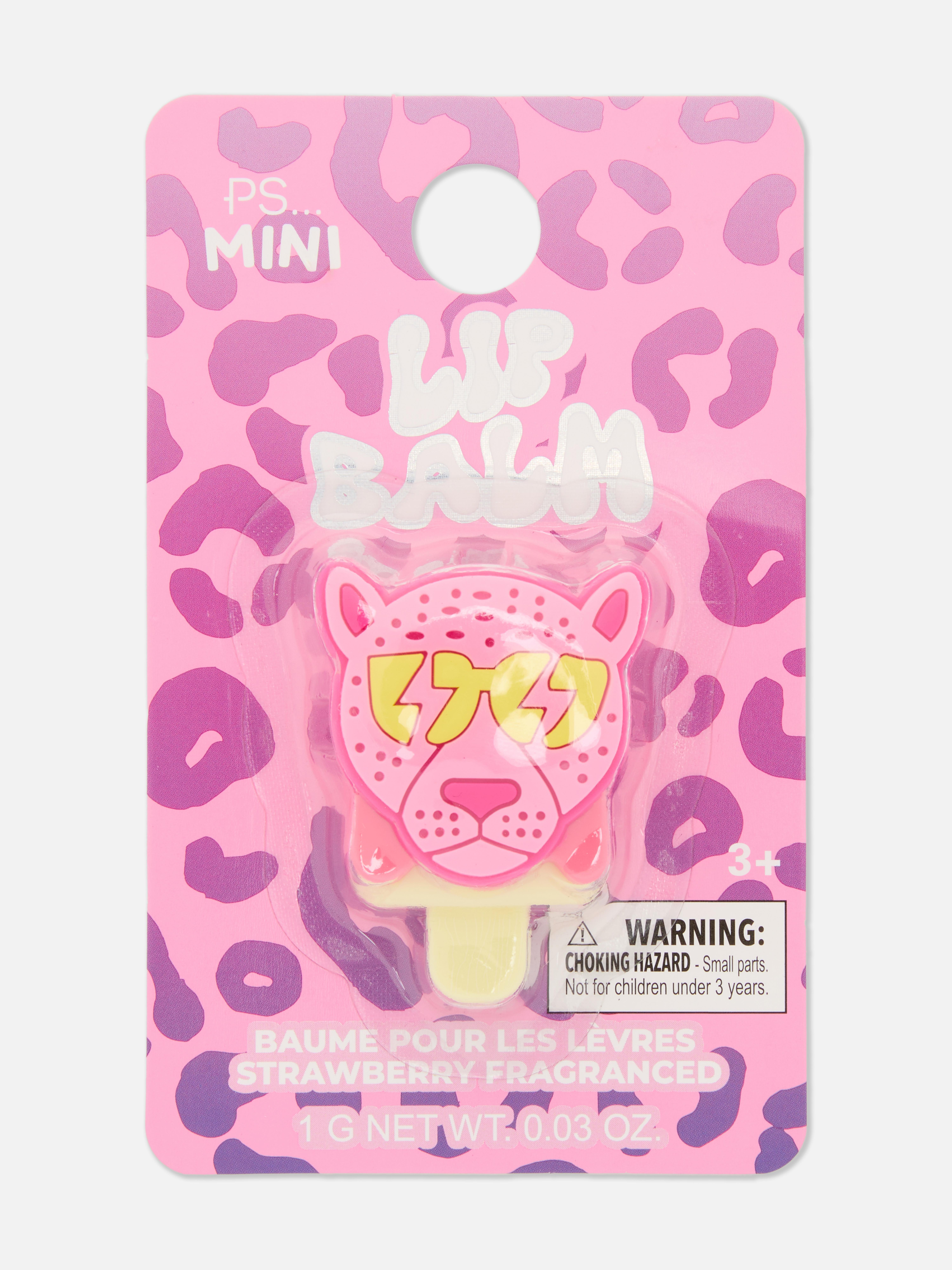 PS... Mini Kompakter Lippenbalsam in Gepardenform