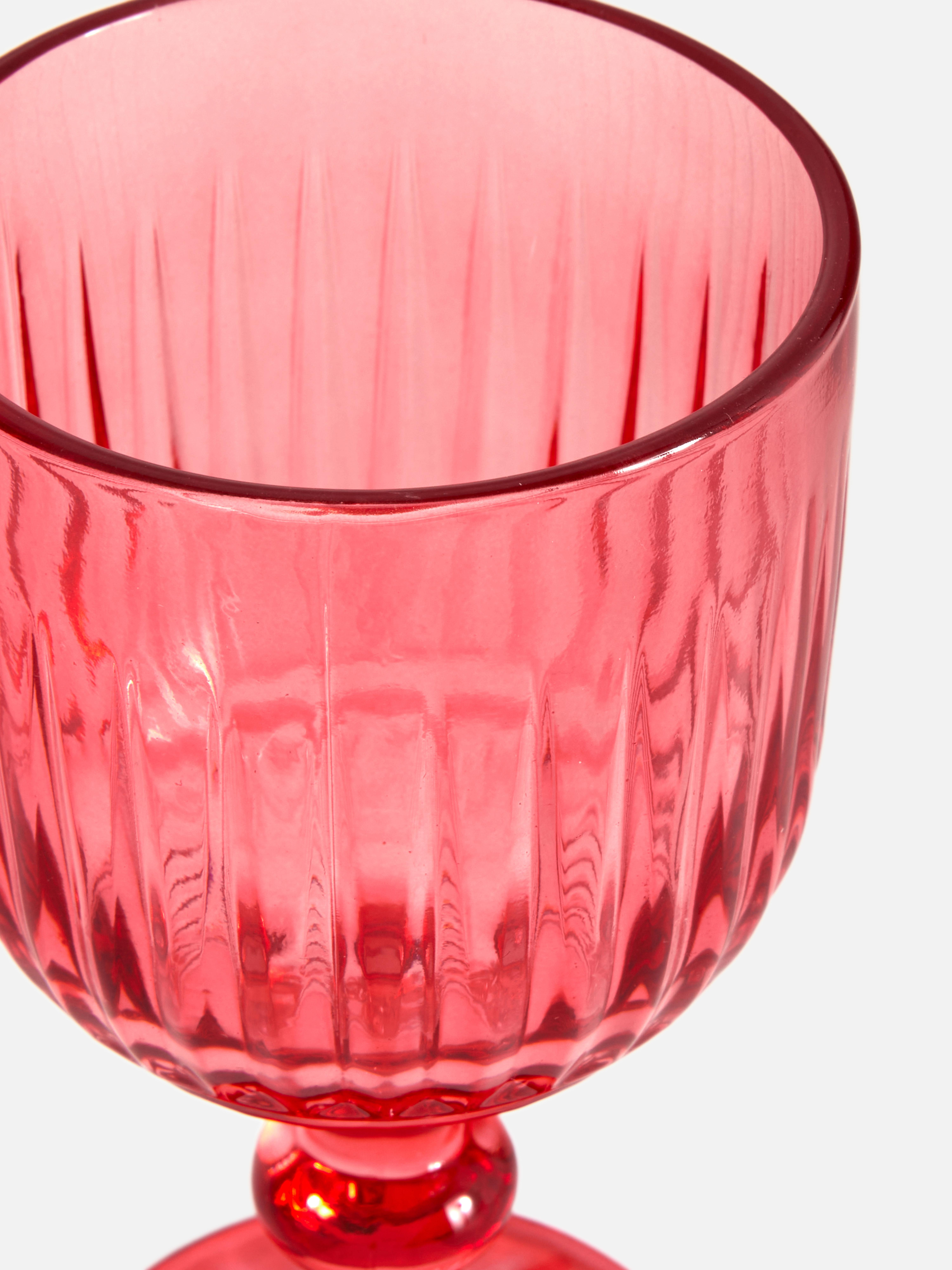 Copo vinho relevos