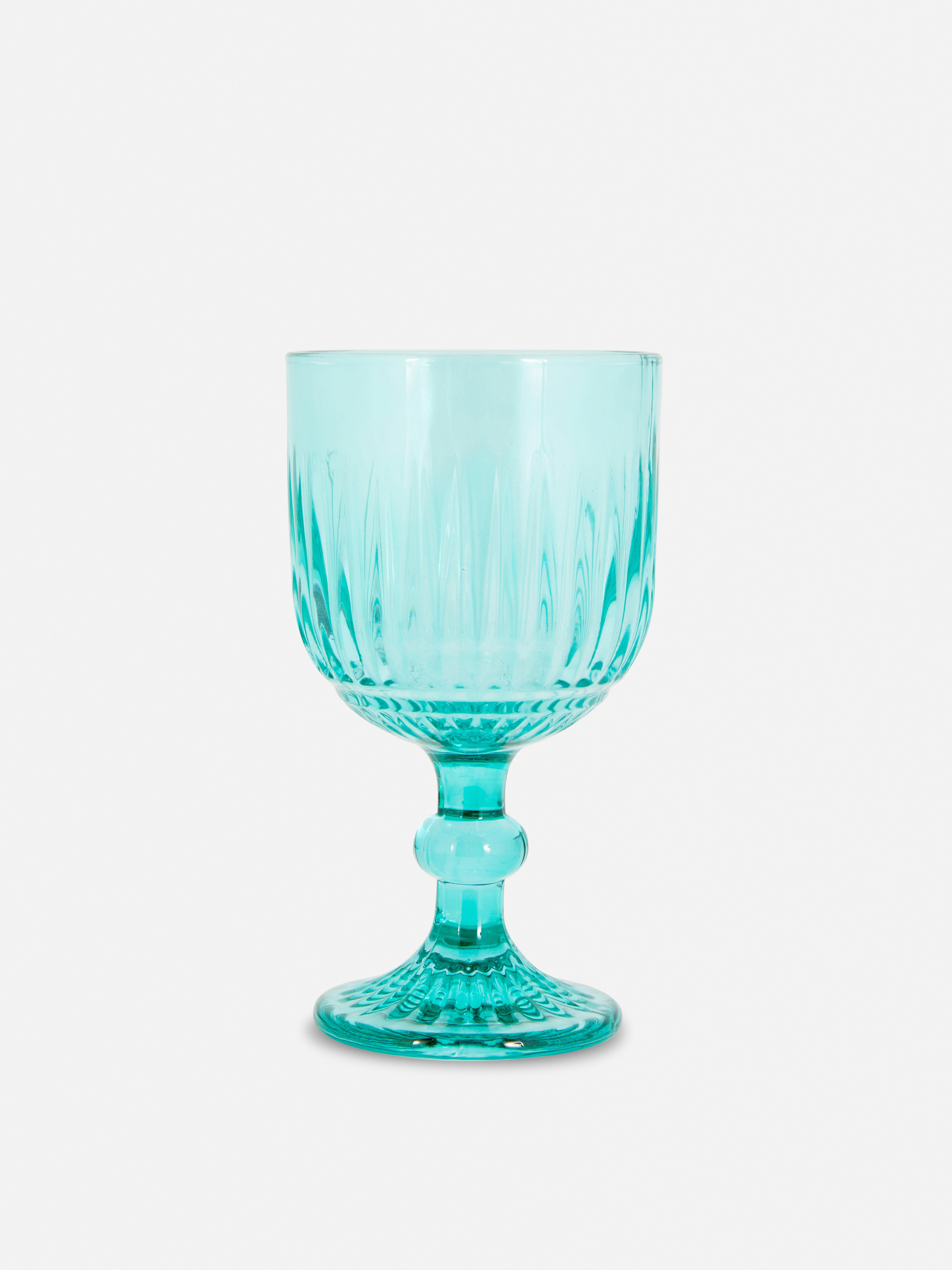 Embossed Wine Glass