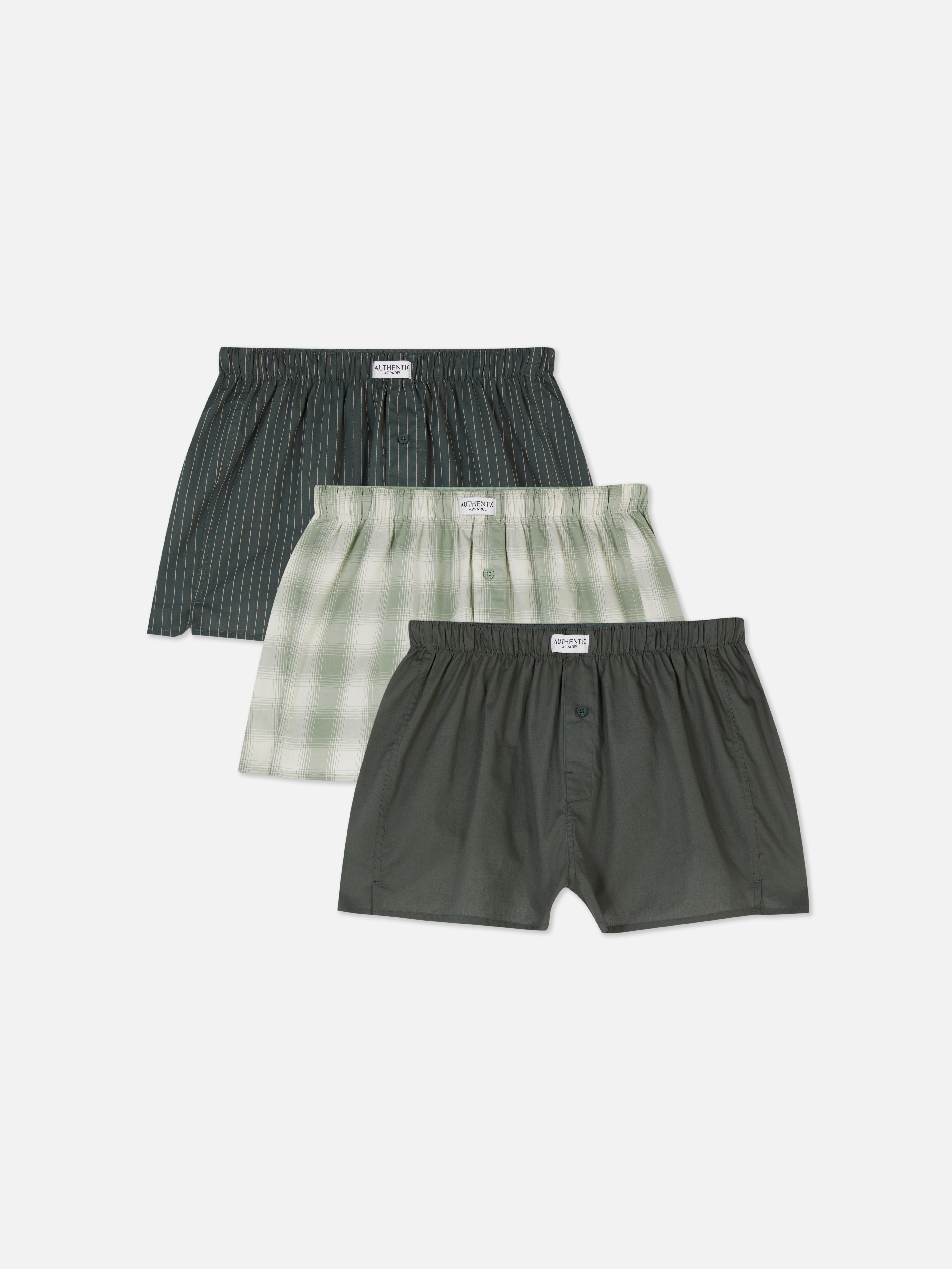 Gestreepte boxers, set van 3