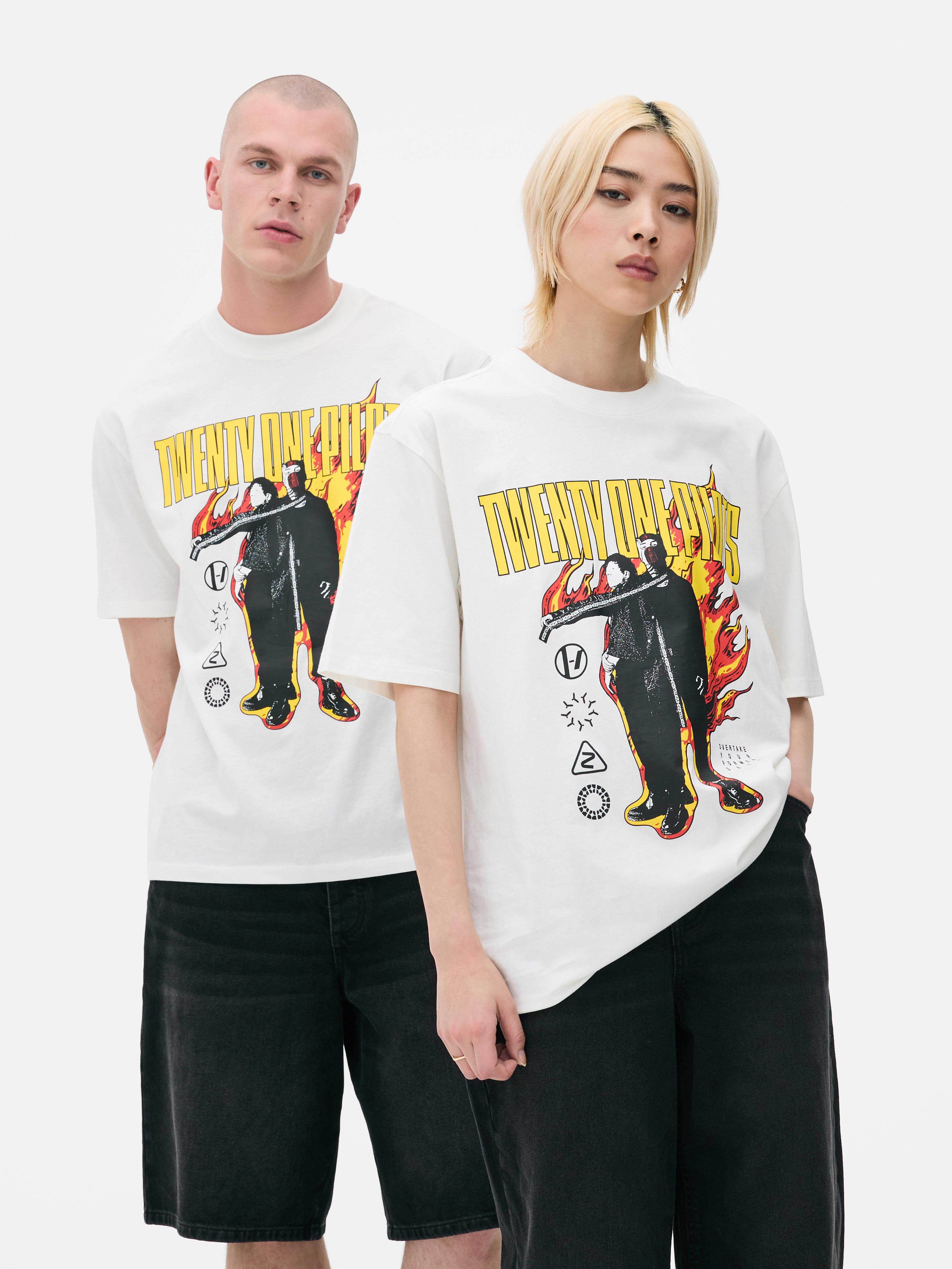 „Twenty One Pilots“ T-Shirt mit Grafik