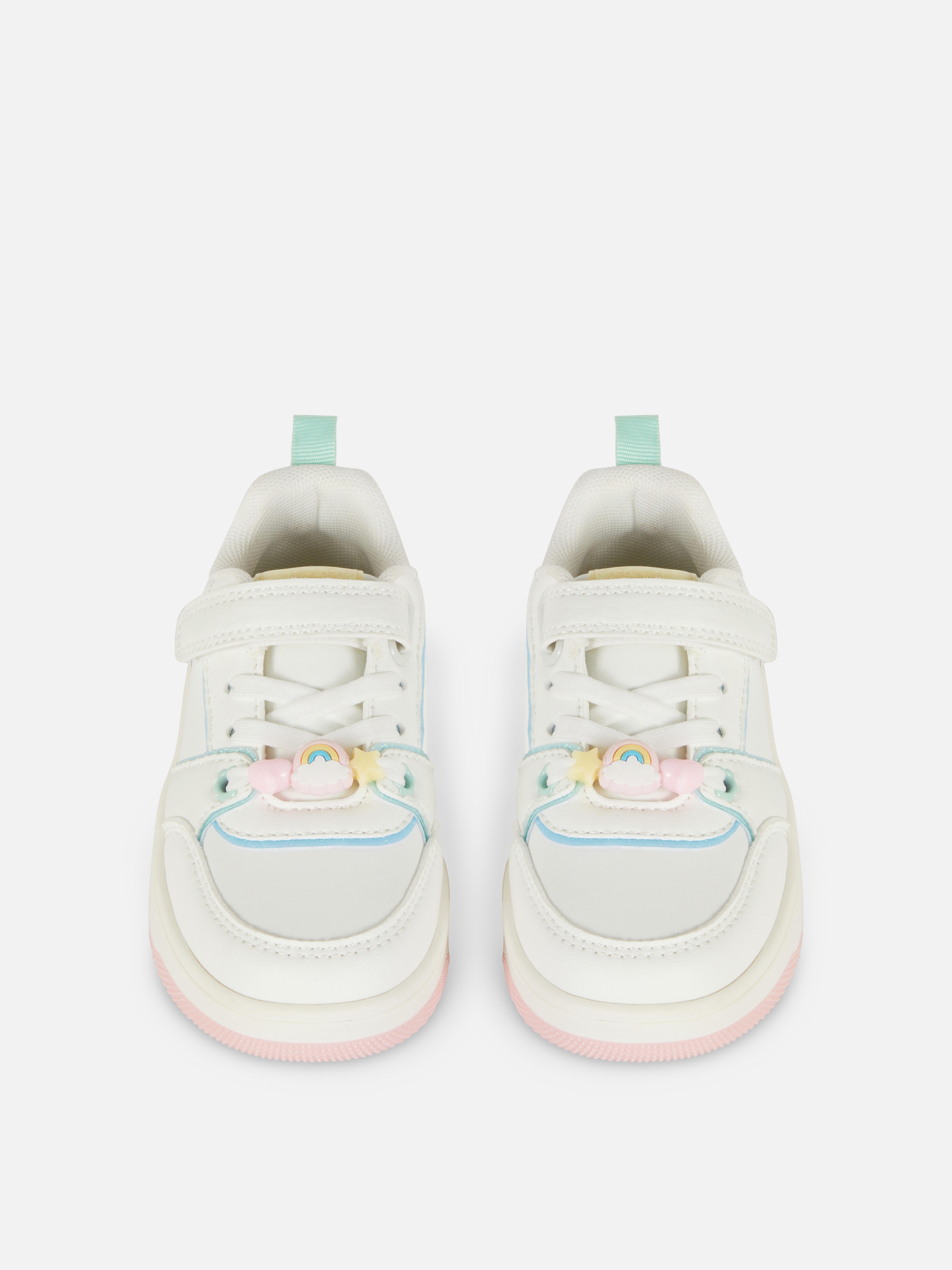 Rainbow Canvas Low Tops
