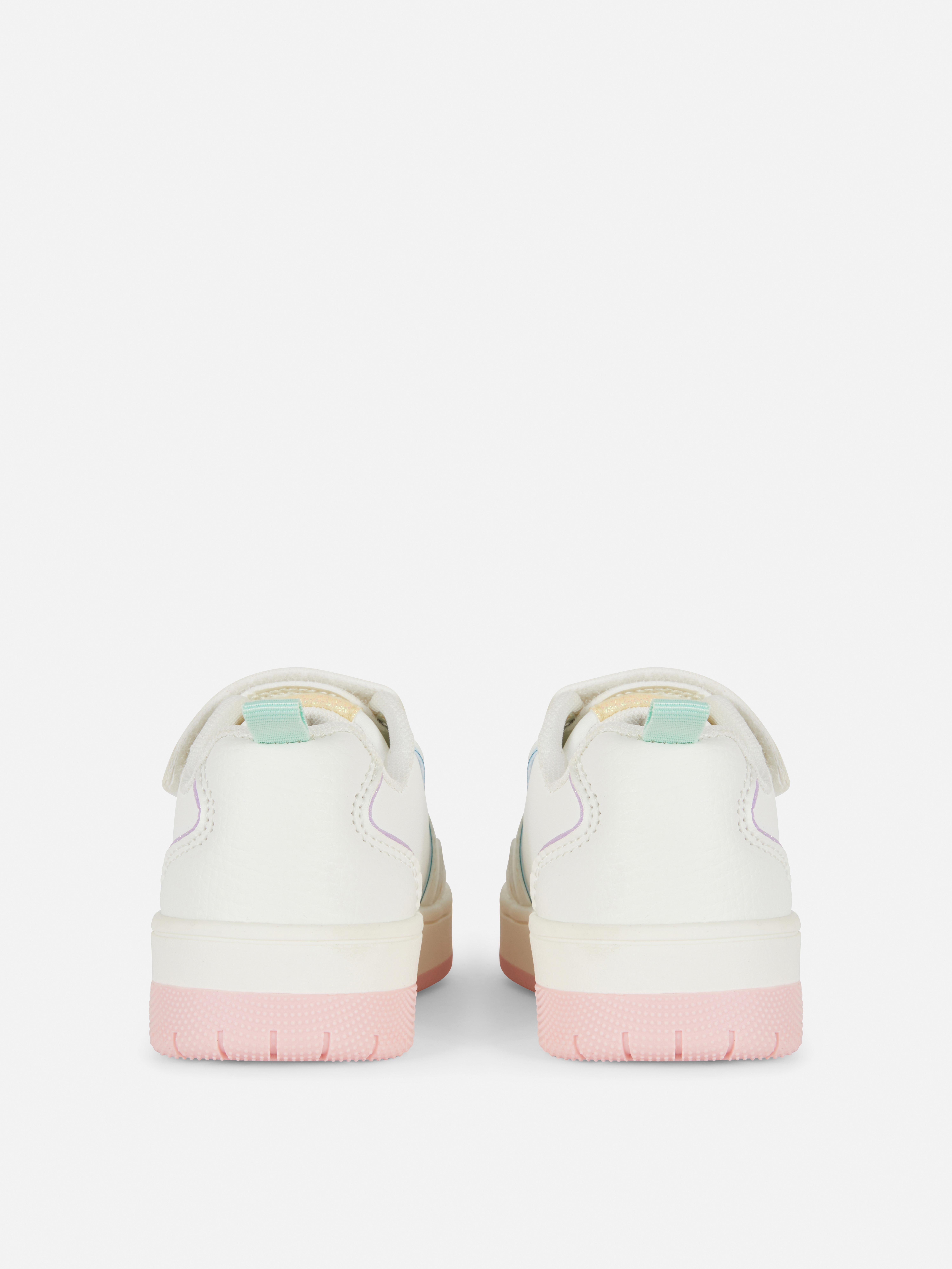 Rainbow Canvas Low Tops