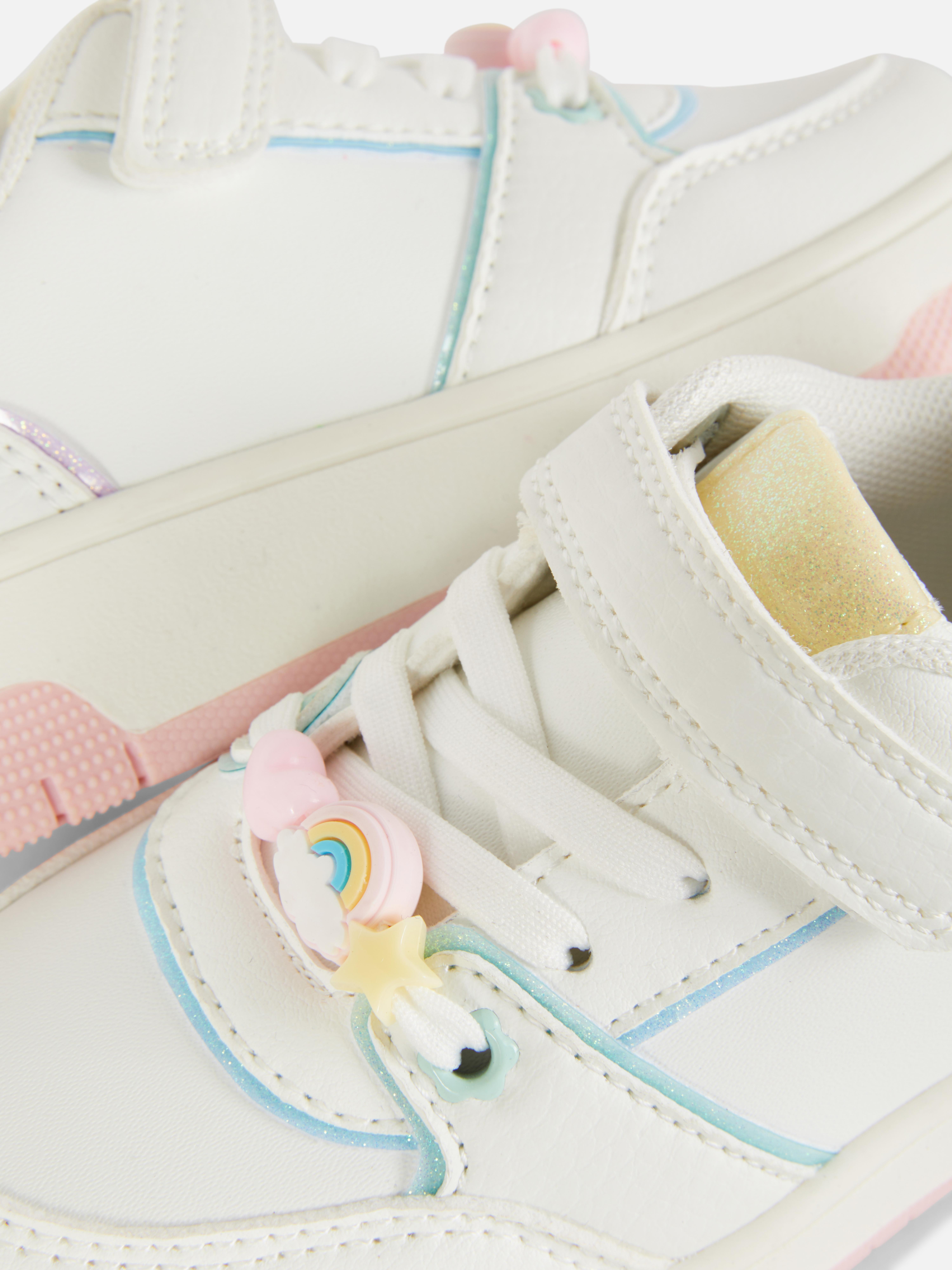 Rainbow Canvas Low Tops