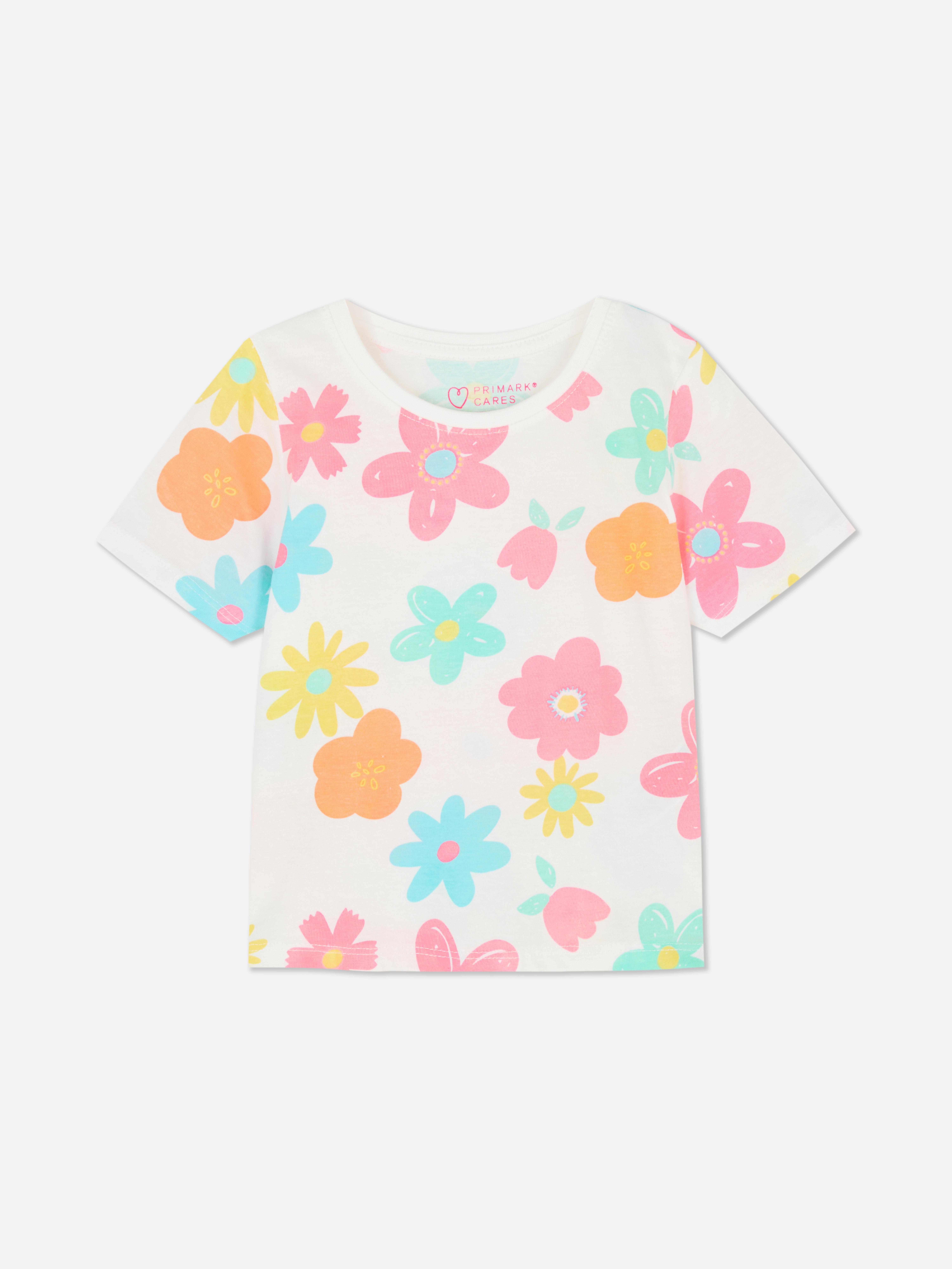 T-shirt met korte mouwen en print