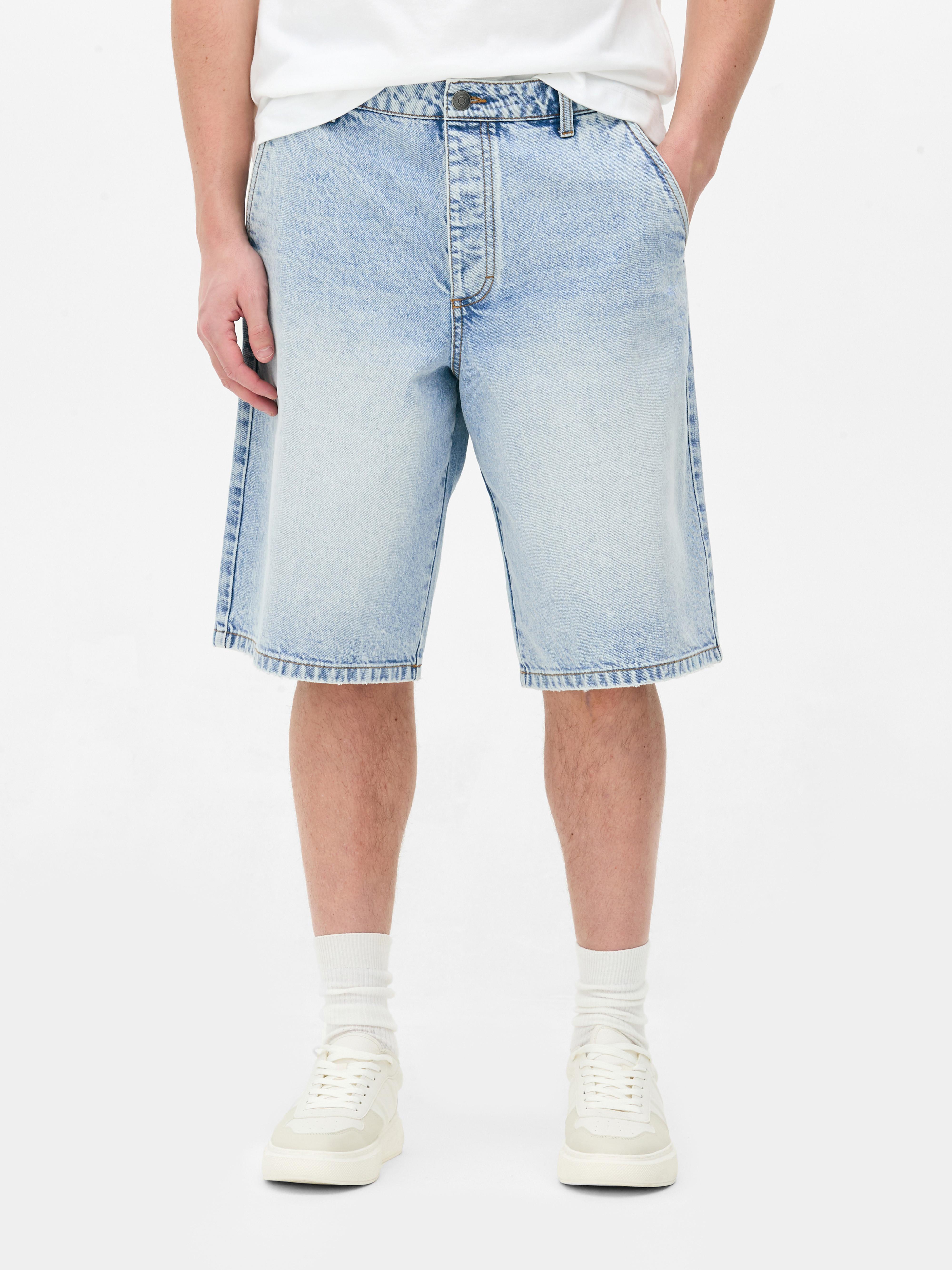Buy Men's Loose Straight Denim Vintage Baggy Plus Size Black Jeans